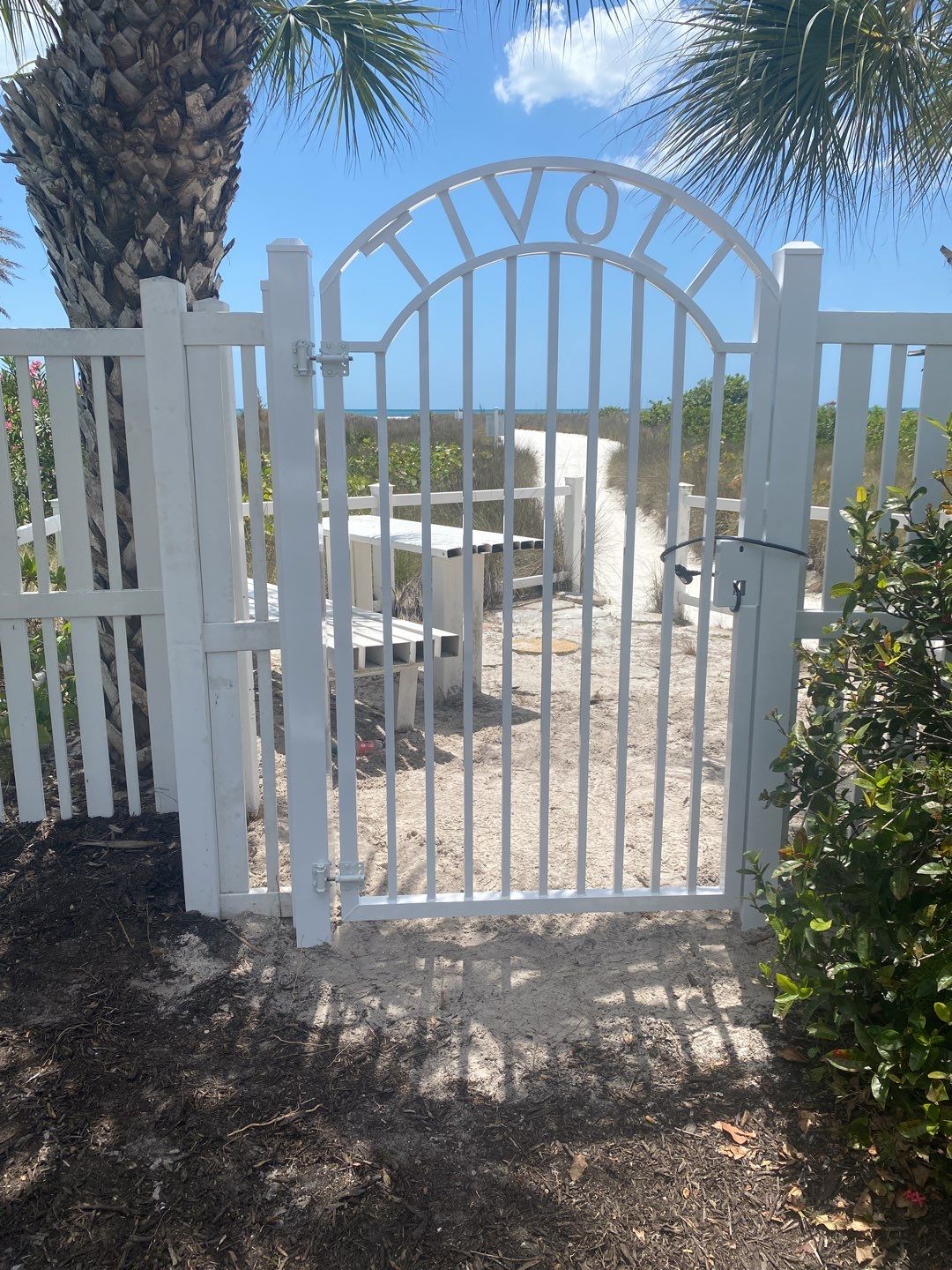Sarasota, FL Custom Walk Gate by Asap fence and gates, LLC