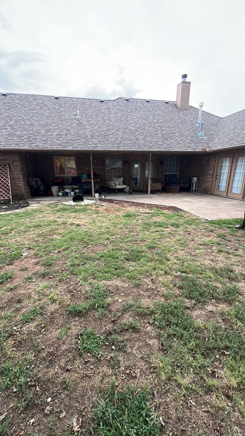 Tree removal , Concrete, Pergola, and sod install  by Clays Services Inc