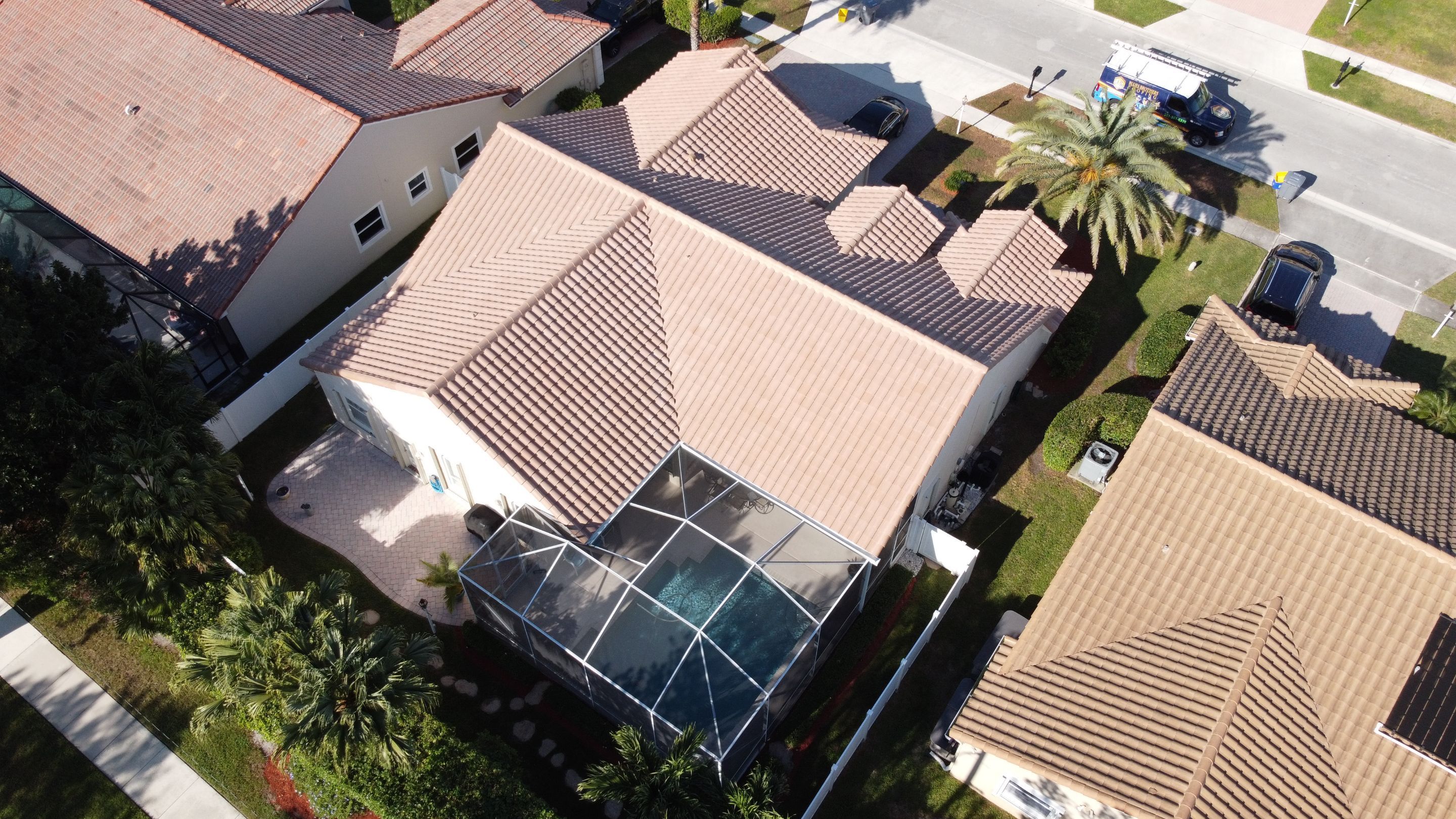Residential Roofing Installation using Eagle Roofing Tile by BLUES BROTHERS ROOFING
