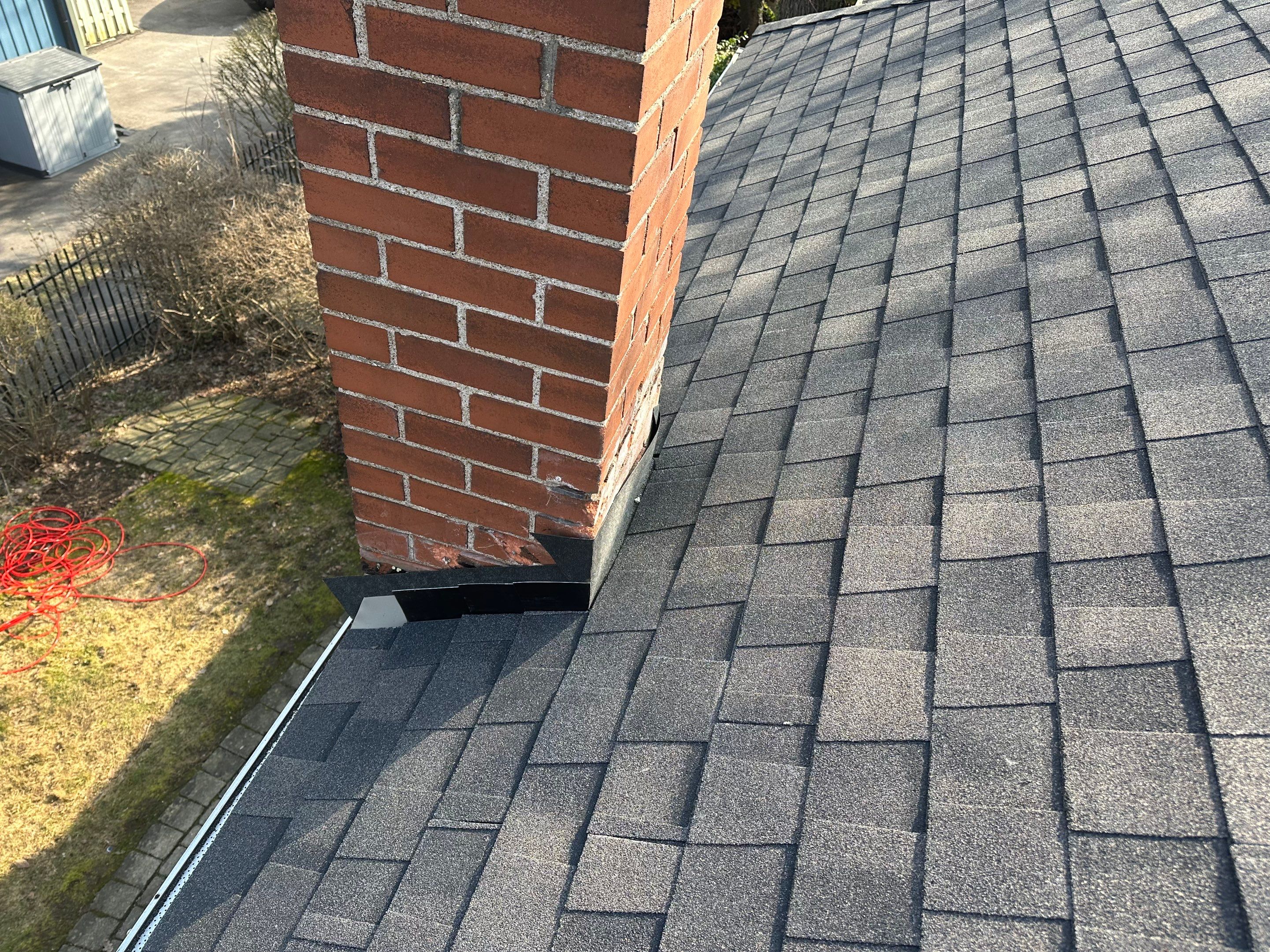 Project in Hamilton by The Roofing Crew