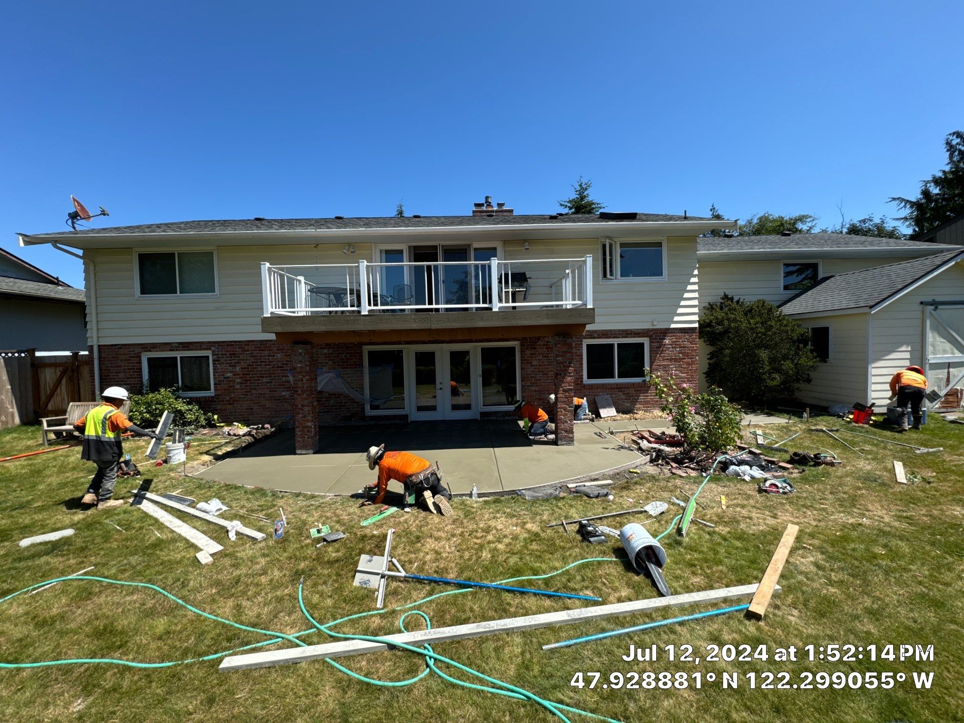 Susan | Concrete Patio by Jireh Asphalt & Concrete Inc 