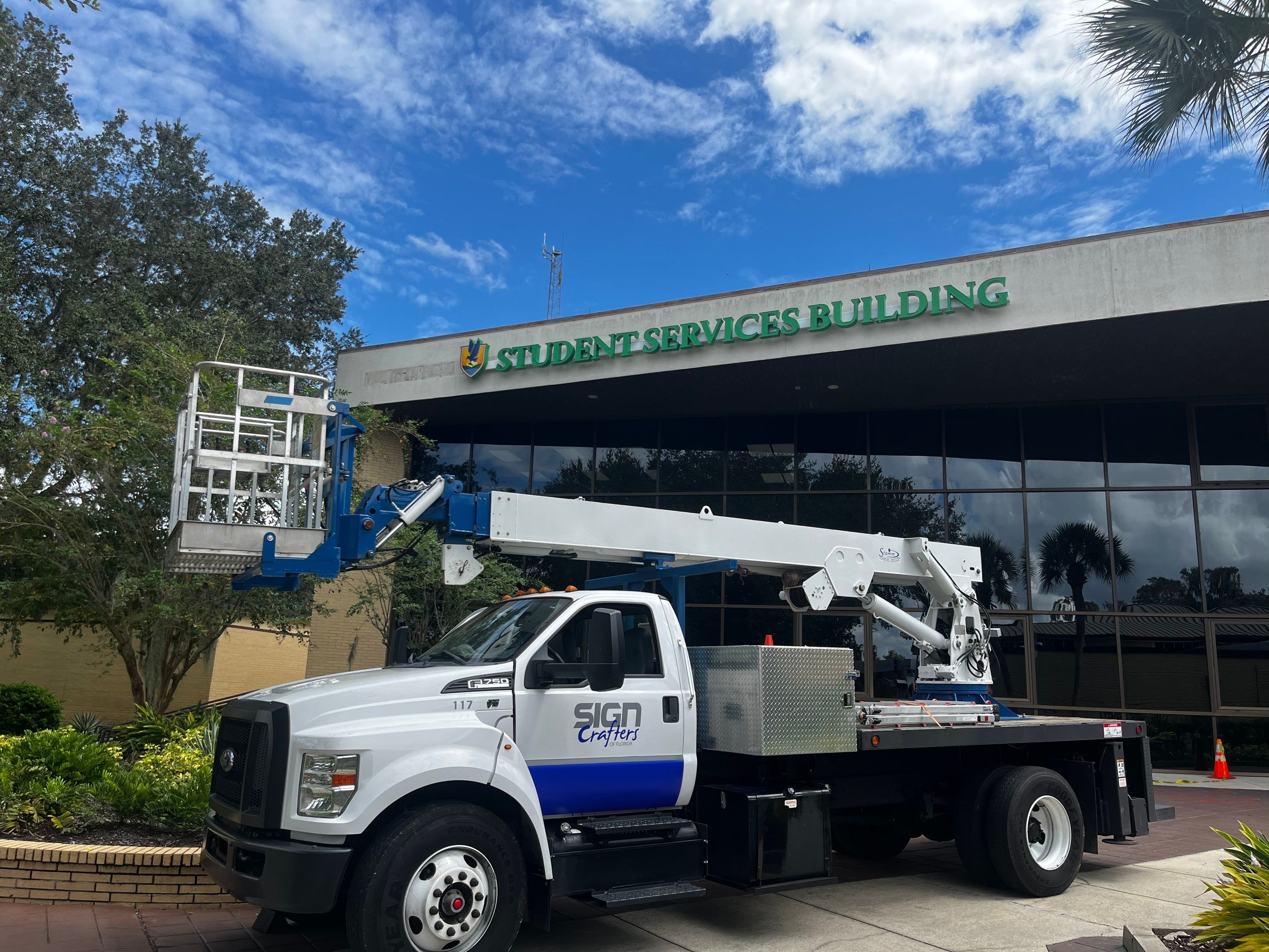 LSSC Leesburg Channel Letters for Student Service Center by SignCrafters