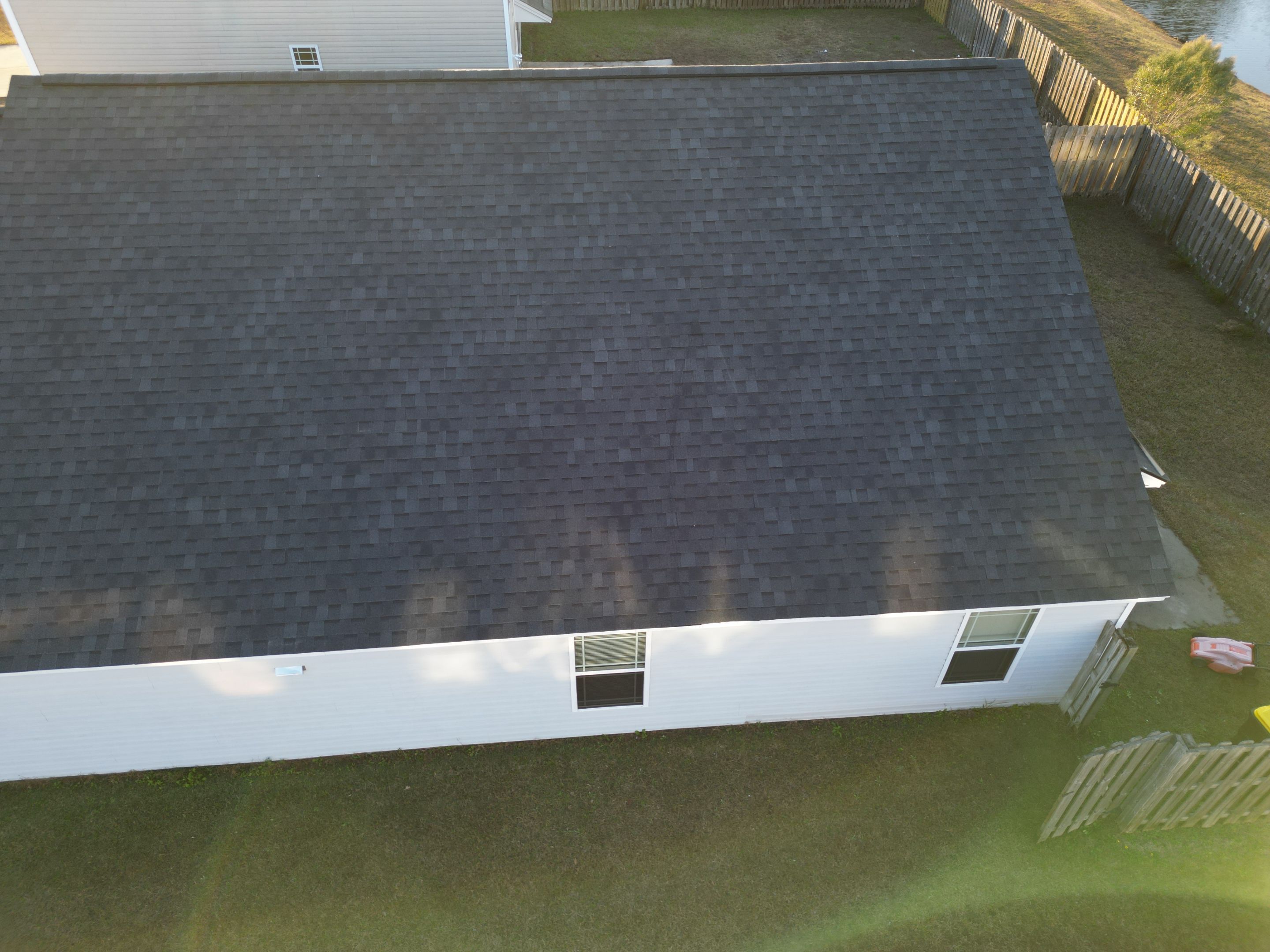 Residential Roofing Installation using Atlas Pinnacle Pristine Black Shadow. by Talya Roofing