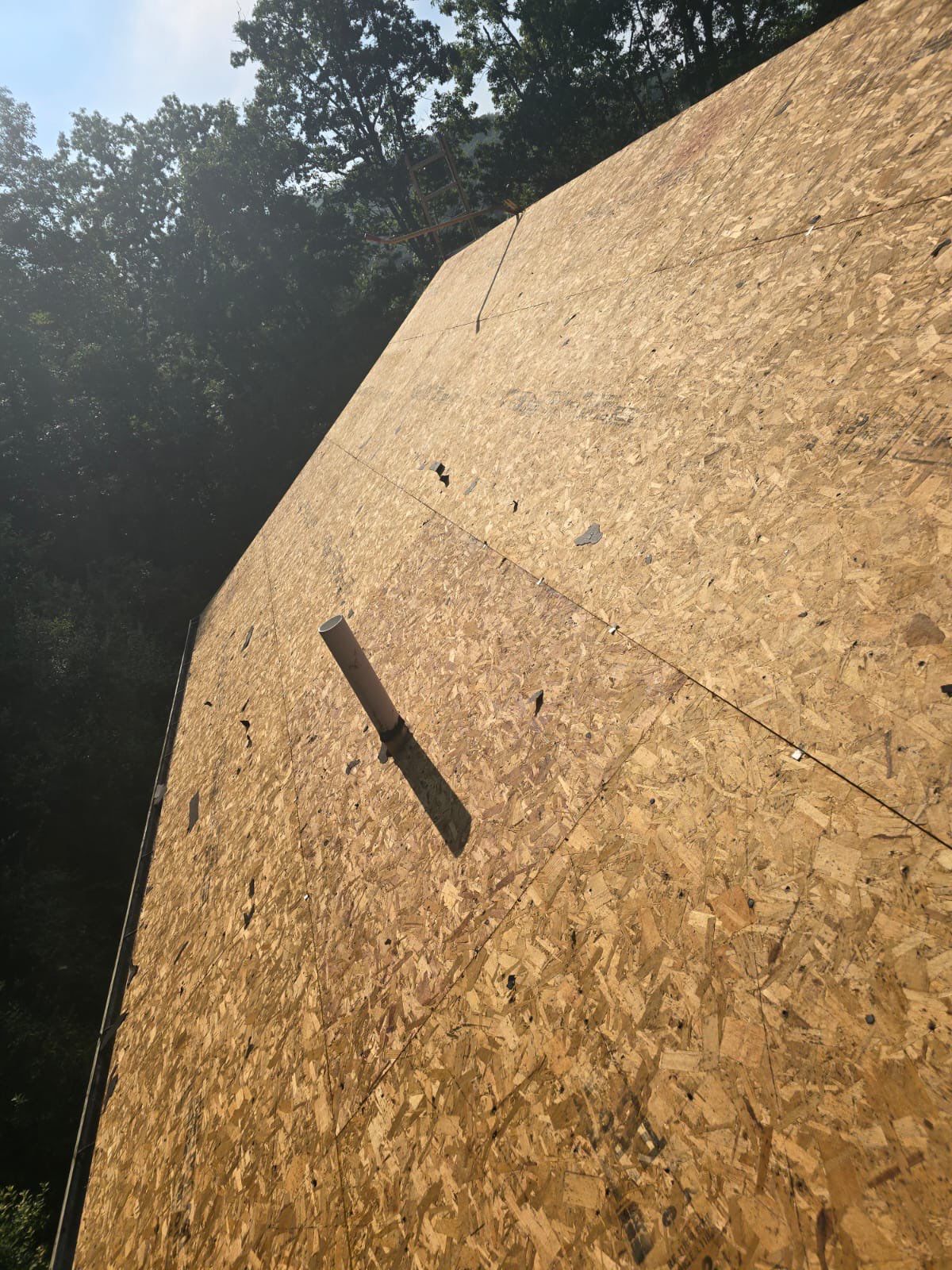 Residential Roofing Installation using GAF TImberline HDZ Hickory by Rainstoppers Roofing