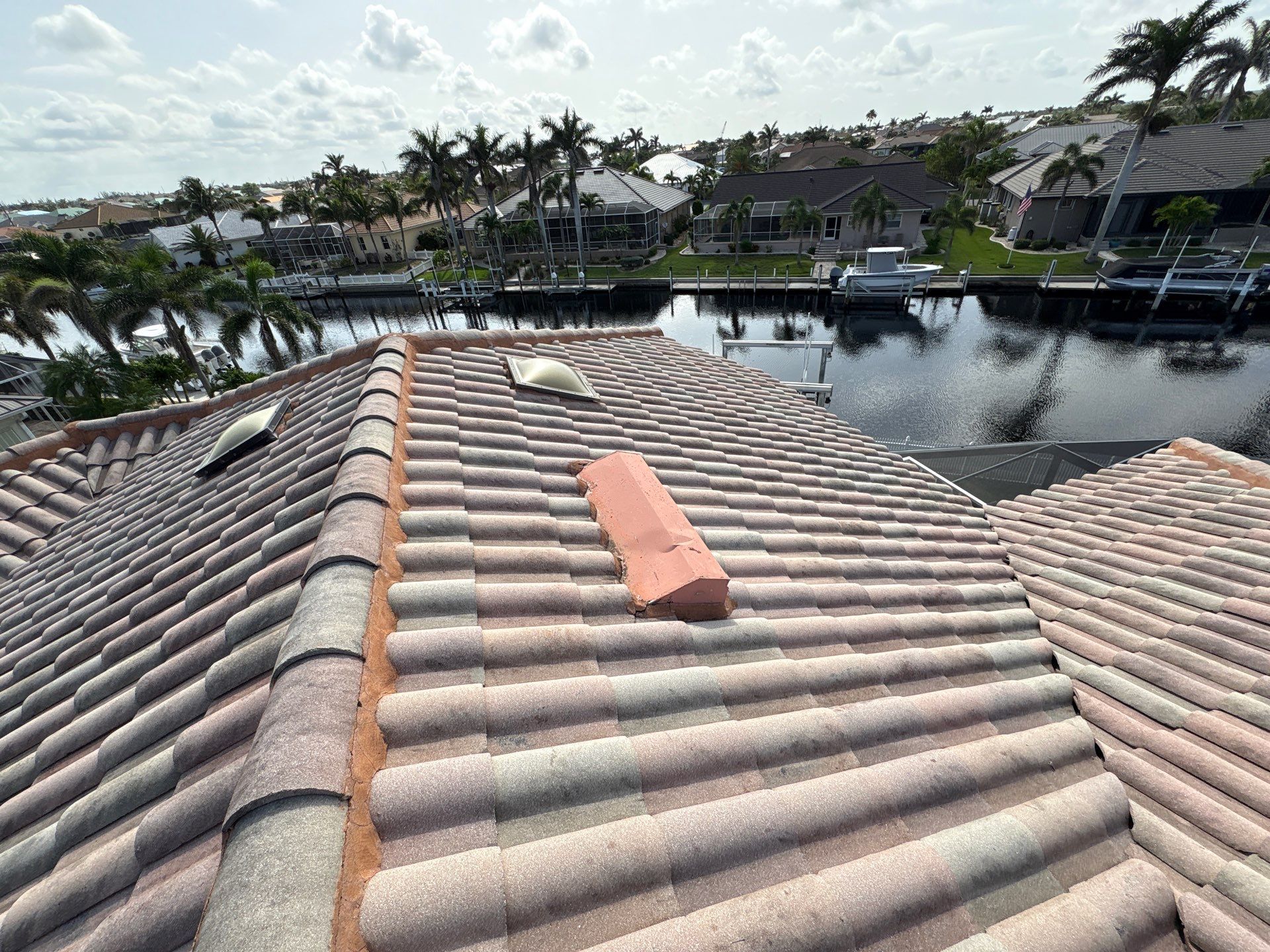 Residential Brava Spanish Tile in Punta Gorda by International Roofing