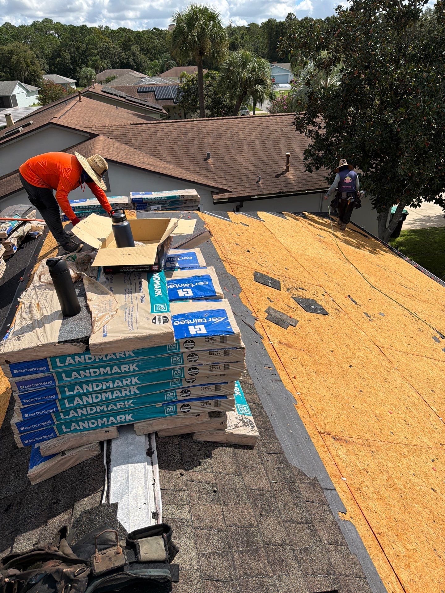 Project in Orlando by Fortified Roofing Solutions Corp.
