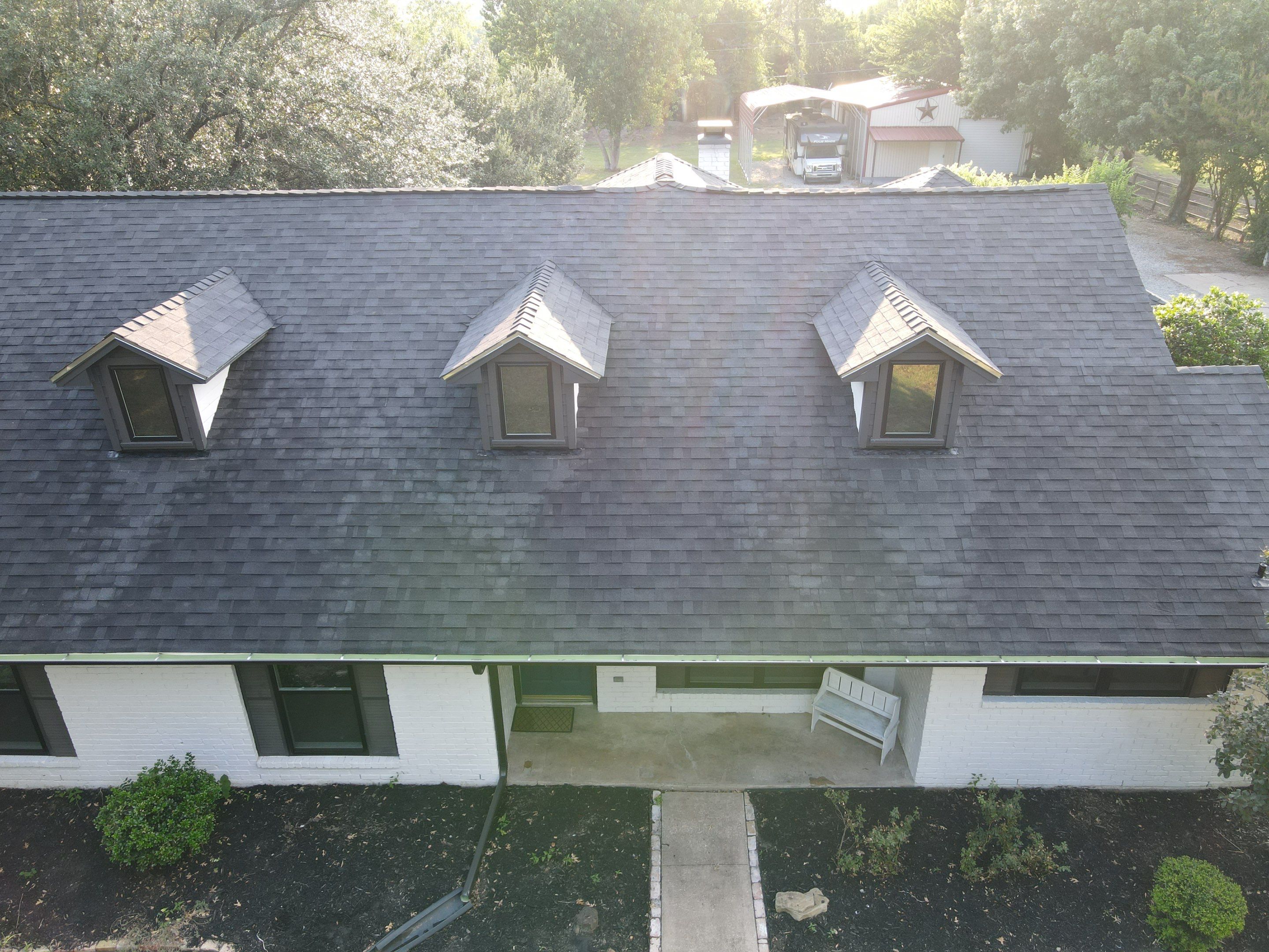 Reroof + Gutters by Berry Good Roofing