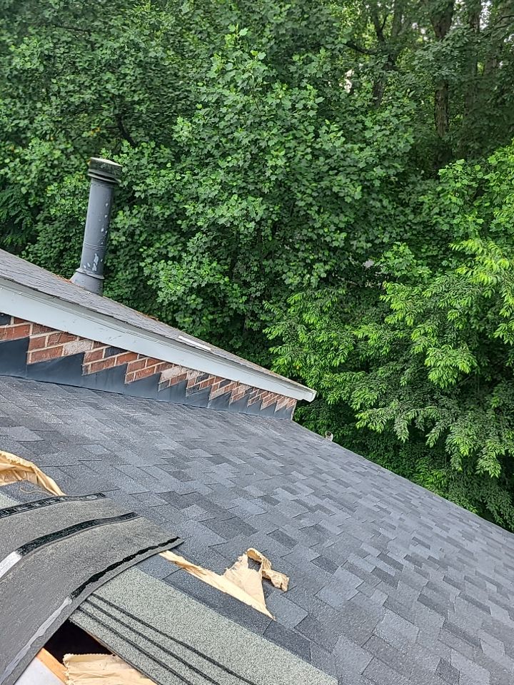 Reston: CertainTeed Landmark Pro Architectural Shingles in Max Def Moire Black by RM Banning, Inc.