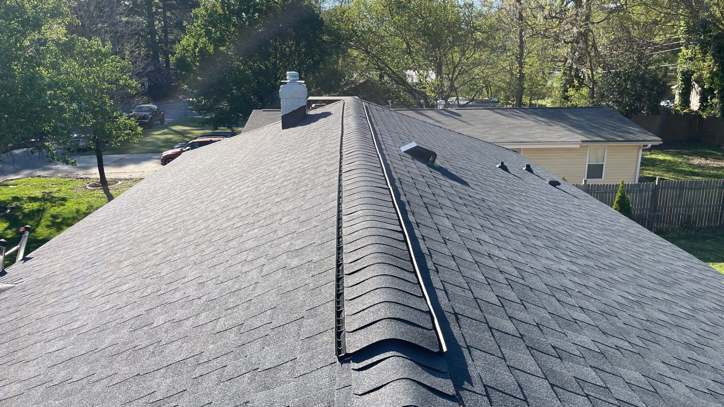 Roof replacement and interior repair by hail damage by Just Brilliant Restoration JBR