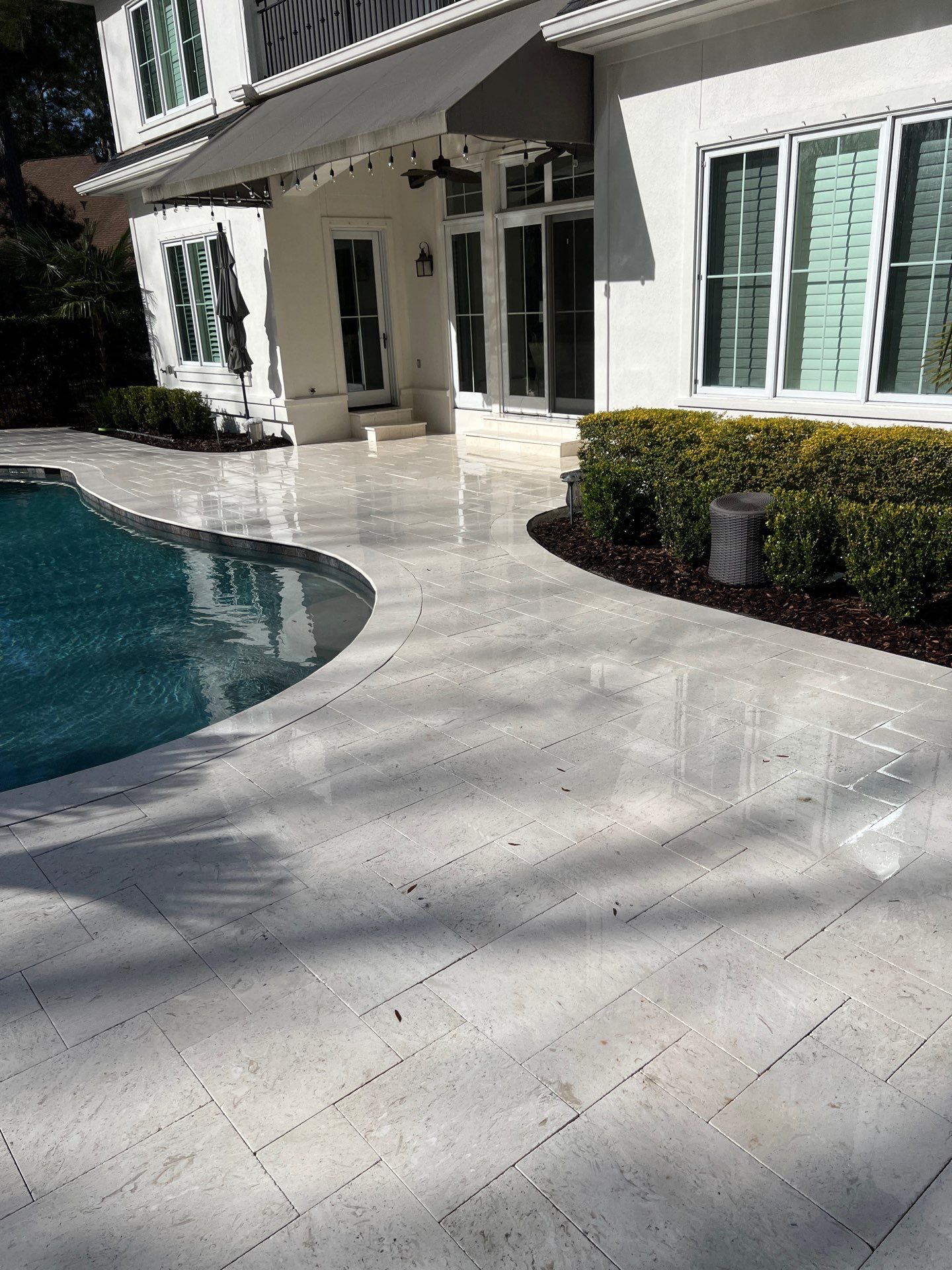 Patio using Concrete Sealant by DuraSeal