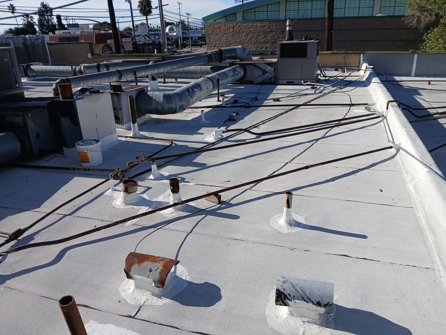 Silicone Coating System by Hull Brothers Roofing