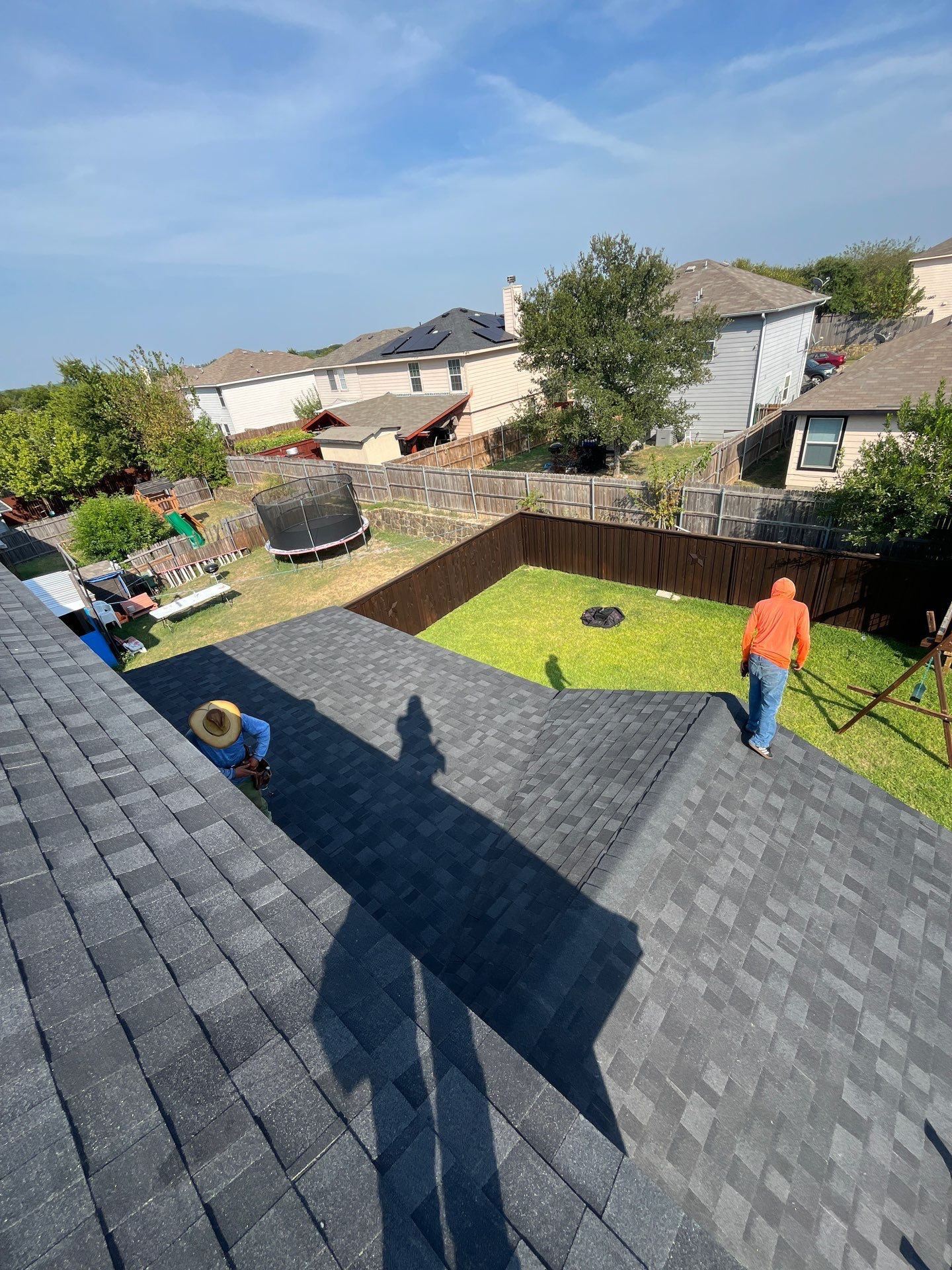 Reroof Project (No Insurance)  by Berry Good Roofing 