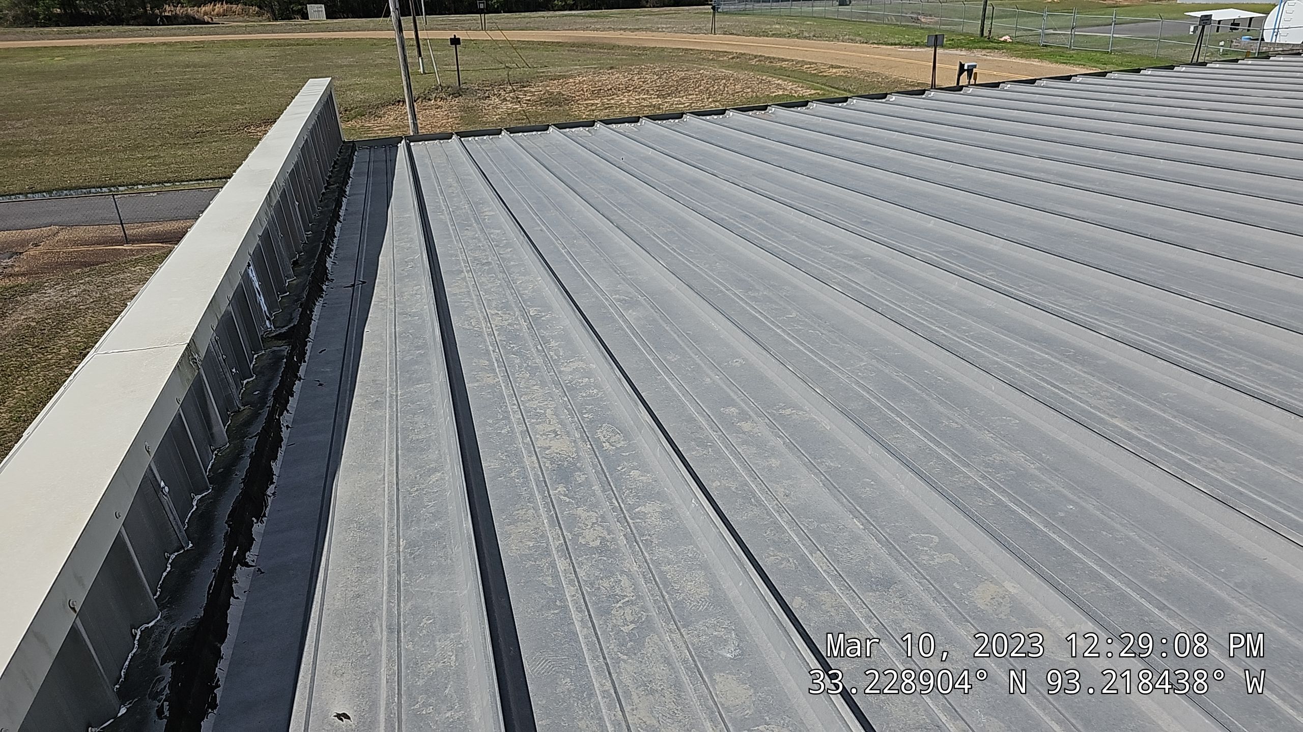 Magnolia Airport Terminal by Hostetler Roofing