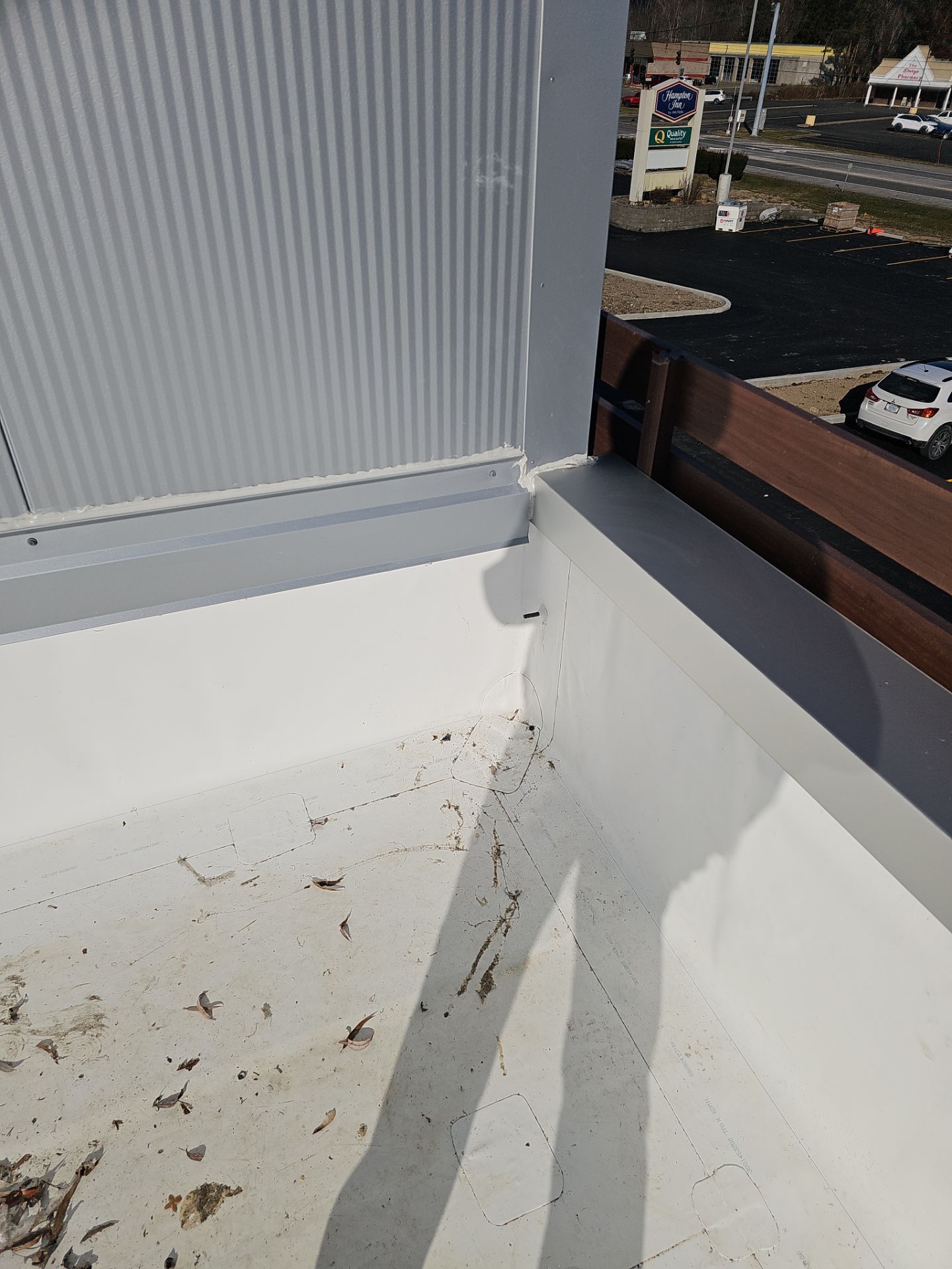 Commercial Roofing Installation using Insulated roof and wall panels by Nitro Roofing and Construction