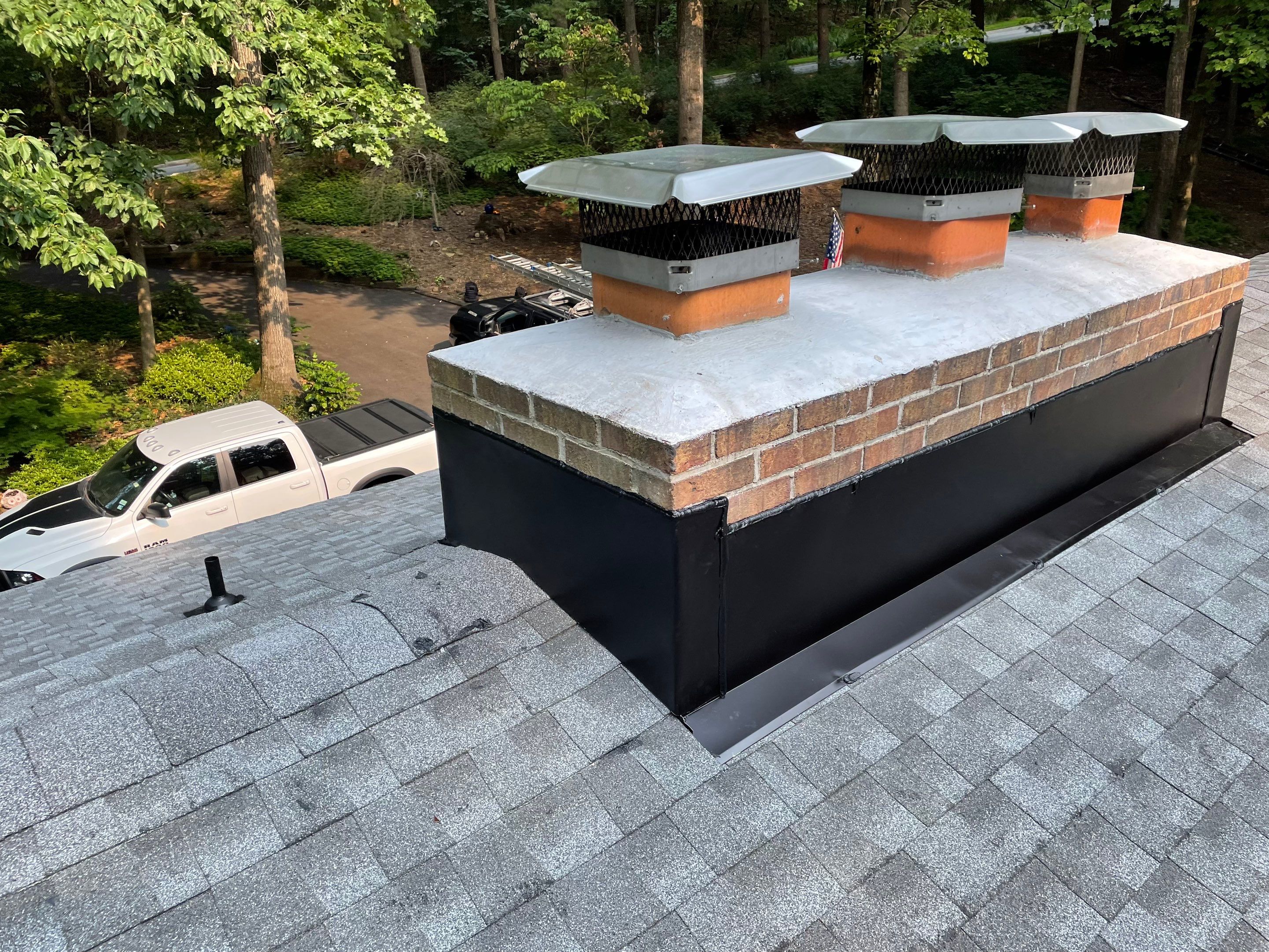 Deckhouse Roof Replacement by American Home Contractors