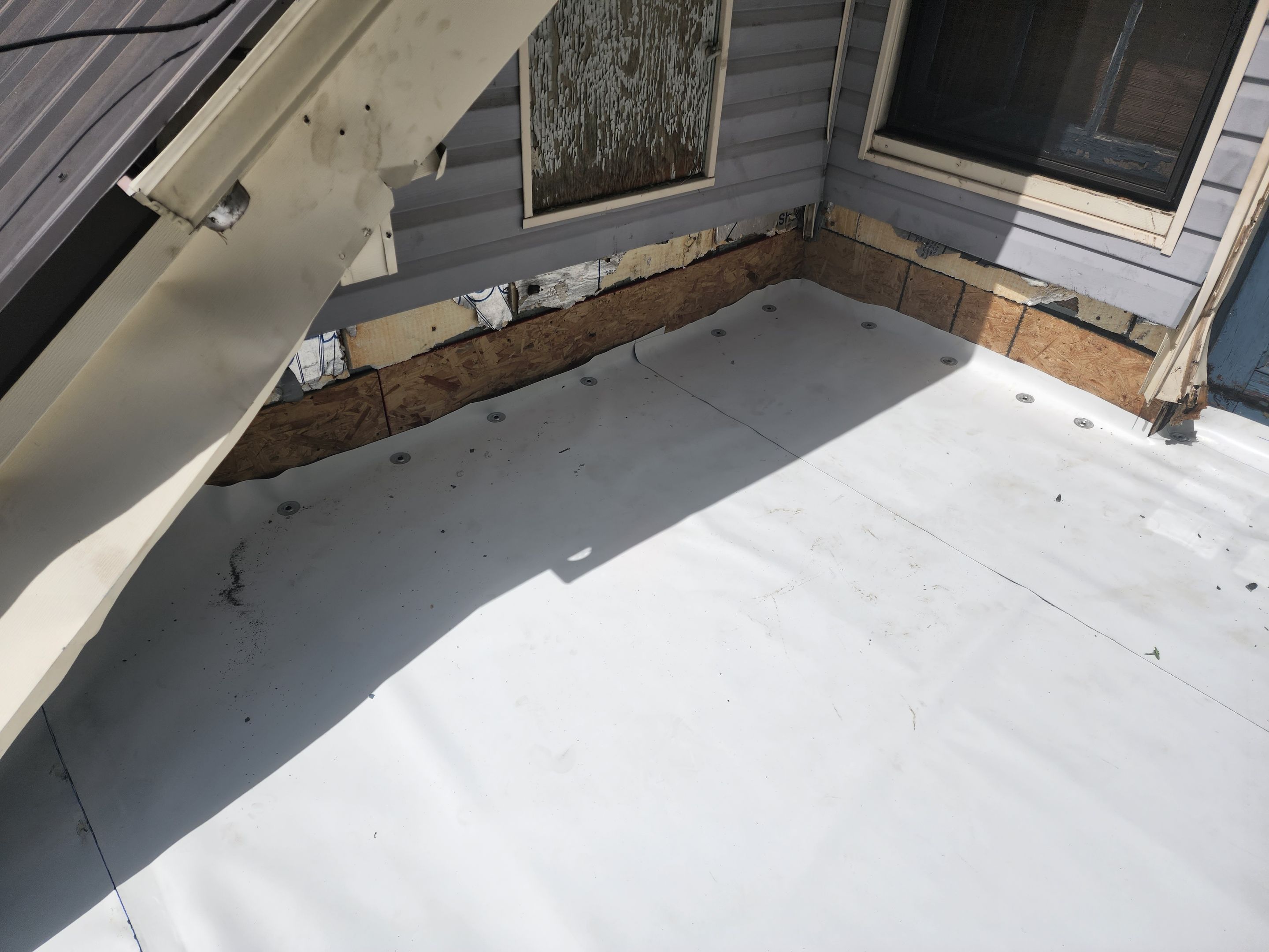 Residential PVC Installation in Prescott, Arkansas by Hostetler Roofing