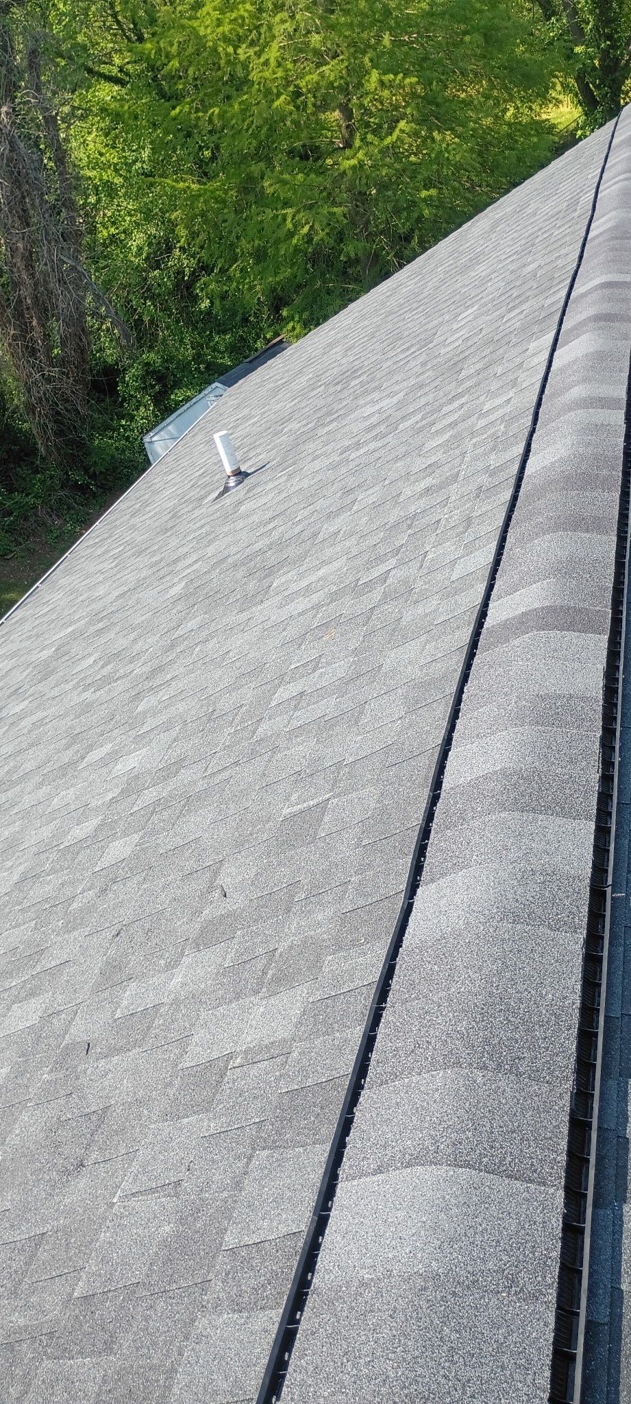 Residential Roofing Installation using TAMKO TITAN - THUNDERSTORM GRAY by Storm Ready Exteriors