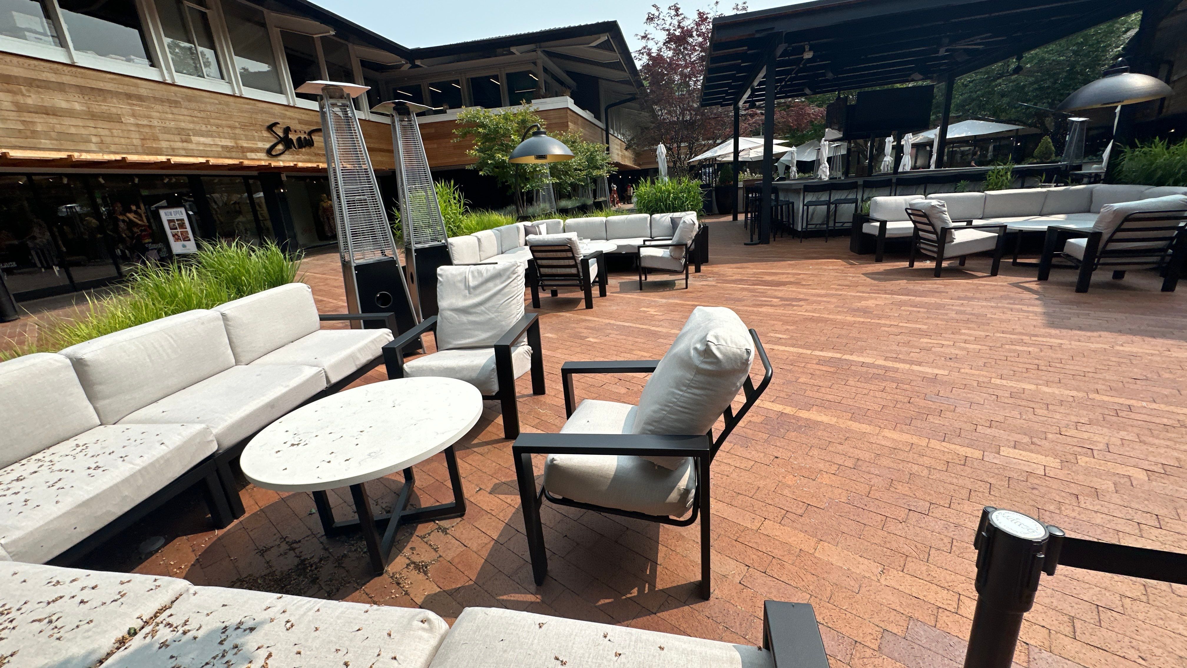 Commercial Brick Courtyard and Patio Pressure Washing in Baltimore by Baltimore Pressure Washers Inc.