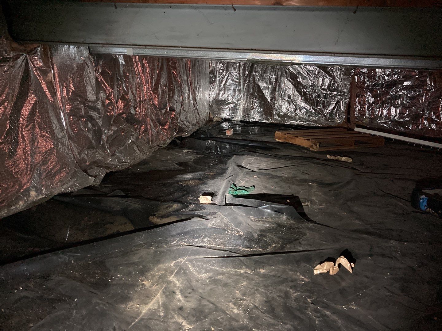 Crawl Space Cleanup  by Accountable Home Services