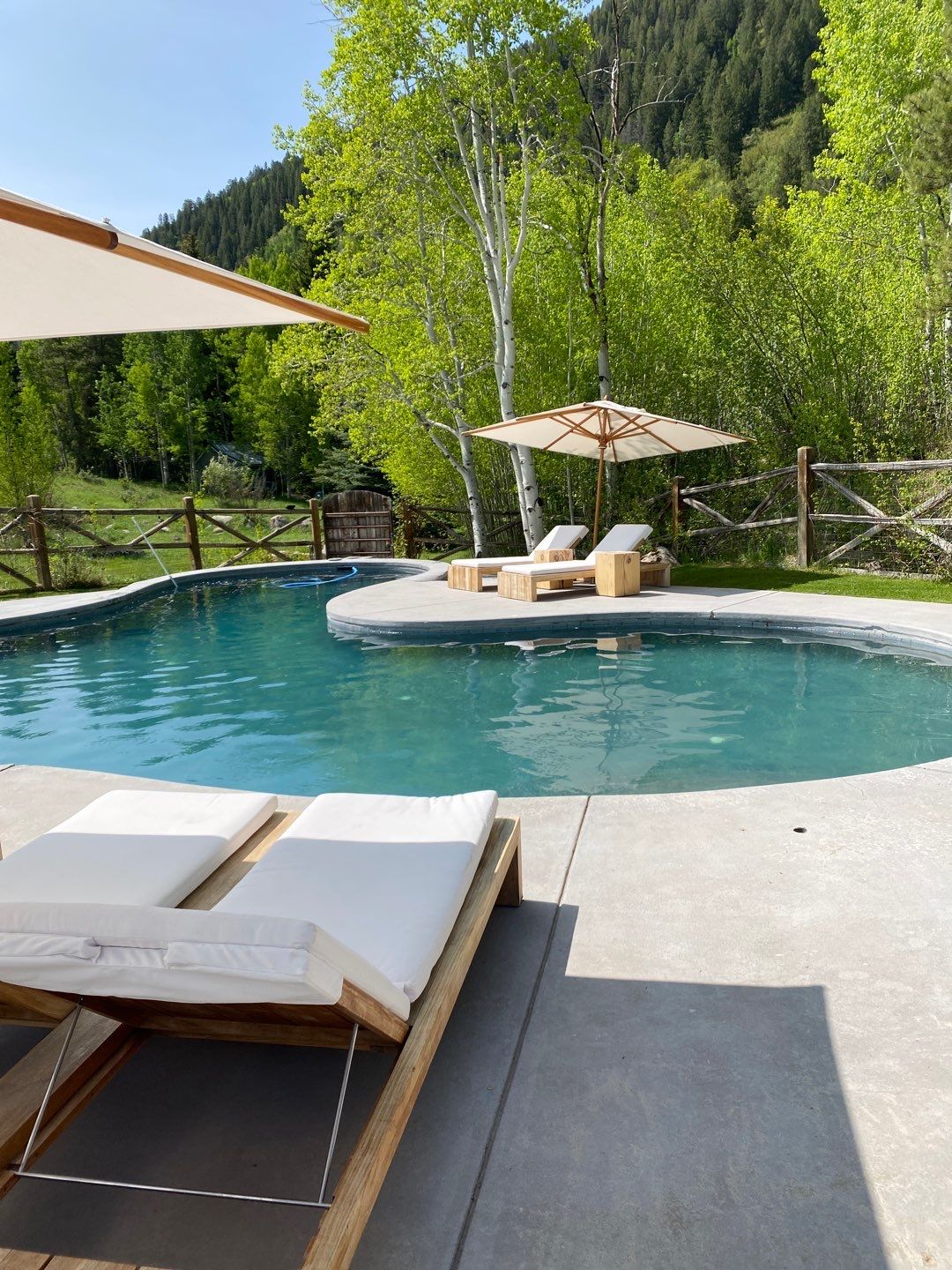 Deck repair & complex lighting install in Aspen by Roaring Fork Property Group 