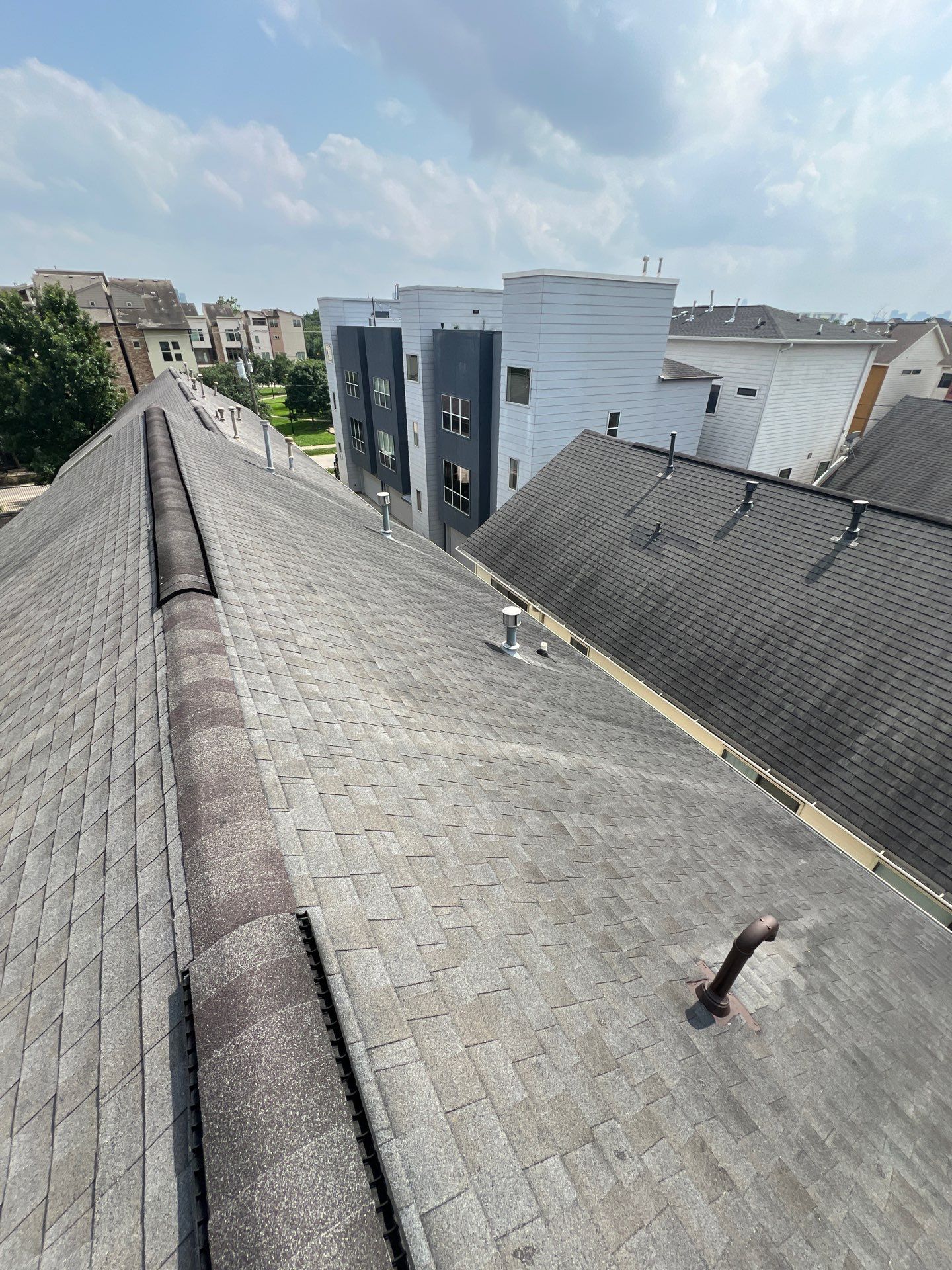 Residential Roofing Repair using Owen's Corning Duration (Lifetime) Shingles by Roof Repair Company