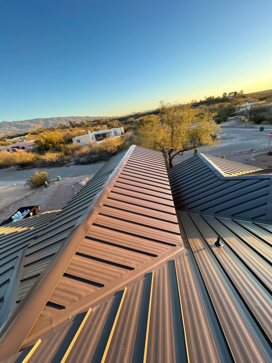 Charcoal Gray Standing Seam by Reimagine Roofing