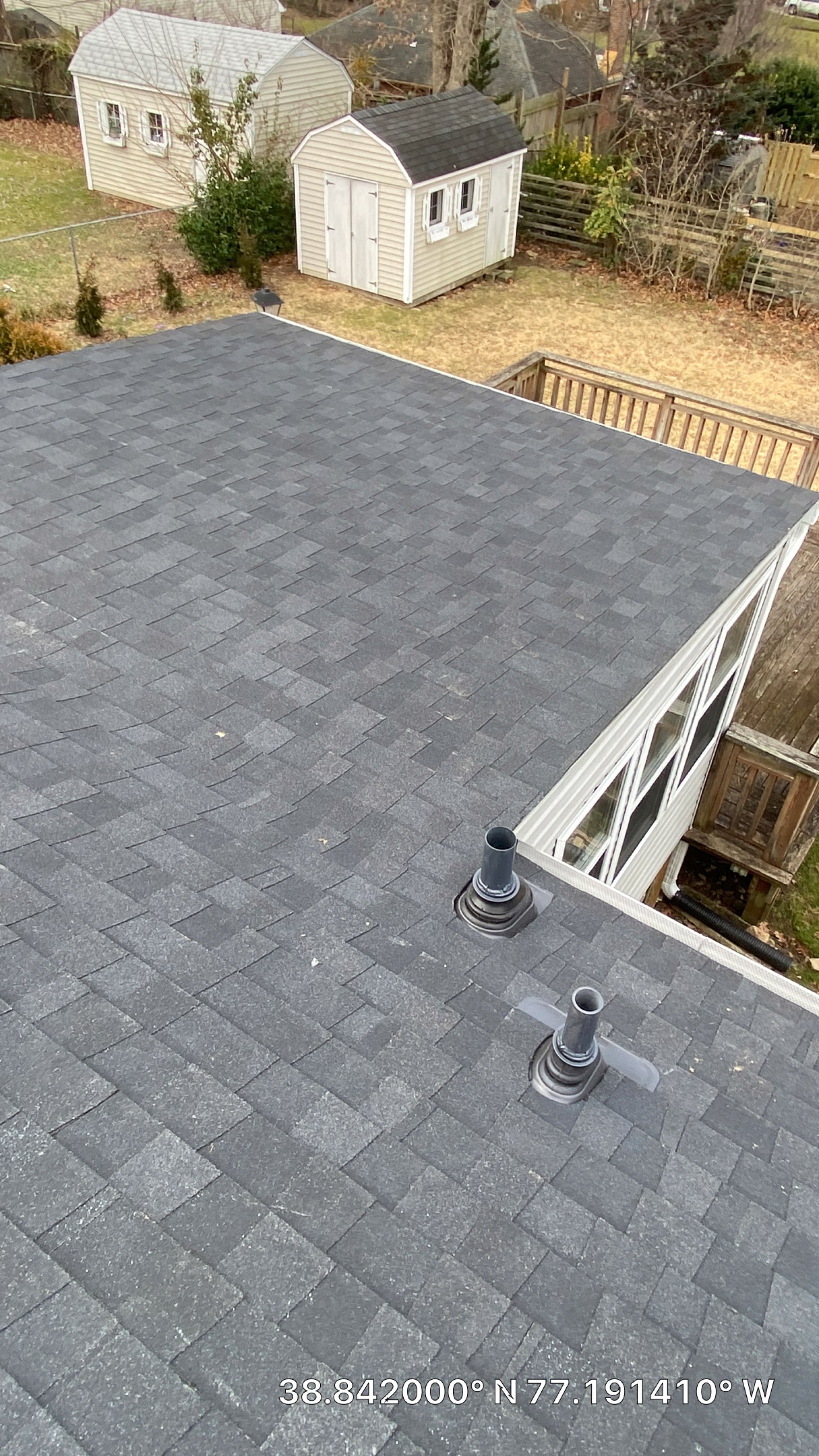 Annandale: CertainTeed Landmark Pro Designer Shingles in Max Def Charcoal Black by RM Banning, Inc.