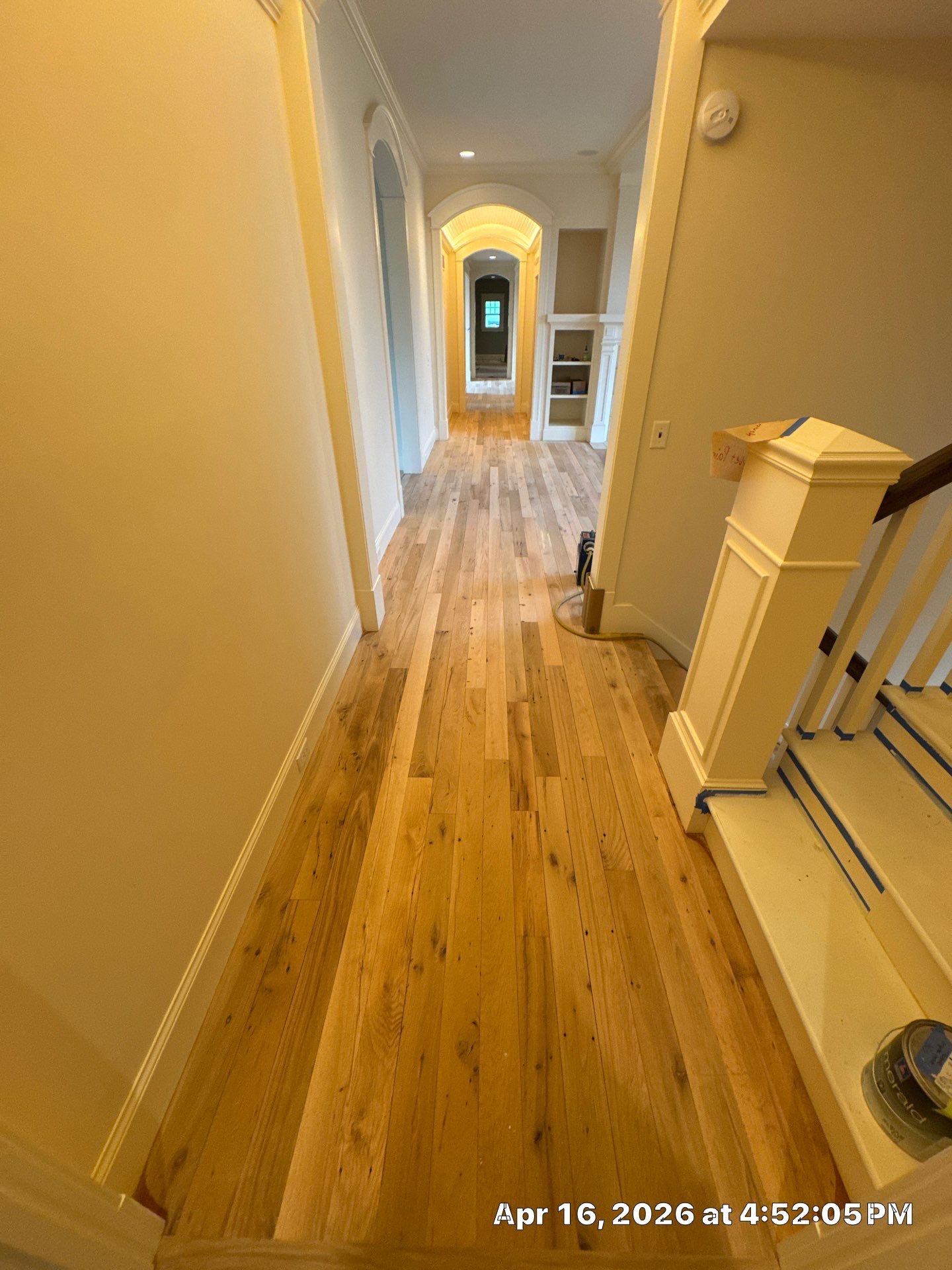 Sand and Finish, Herringbone Feature! by RTBaldwin Hardwood Floors