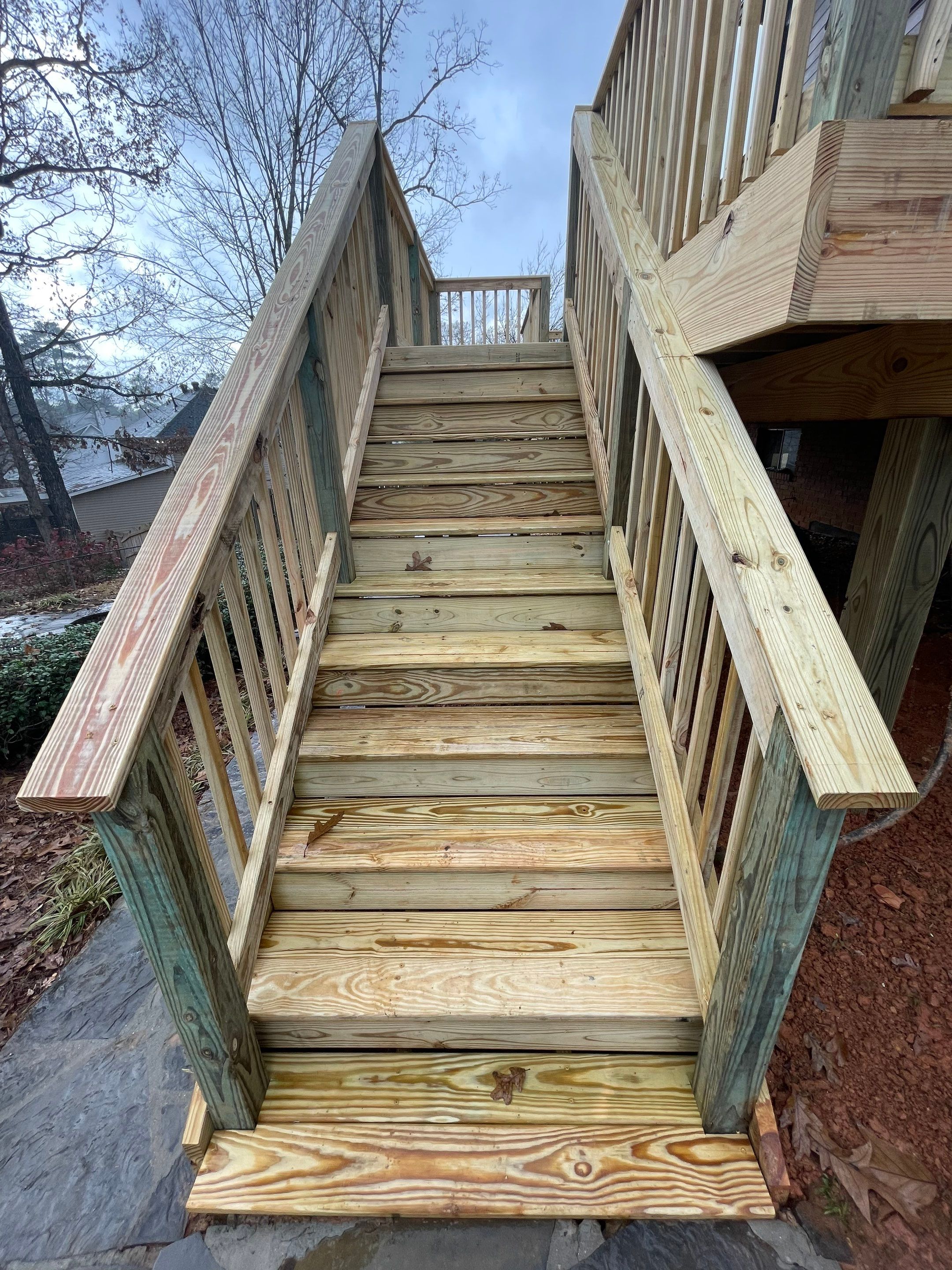 Russet Woods - Deck by Pillar and Pine