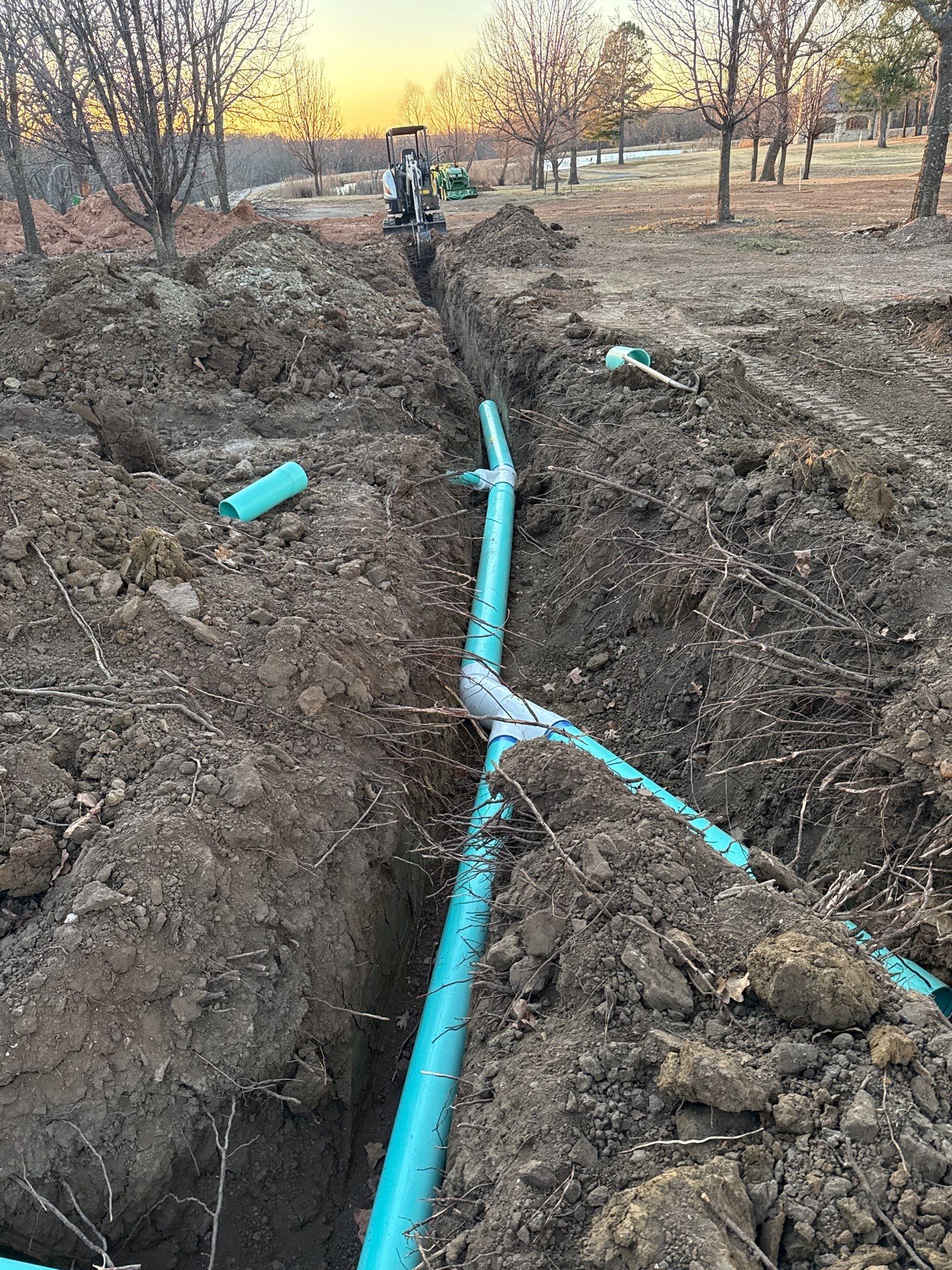 Project in Bixby, OK New construction  by BA Lawns and Landscaping LLC 