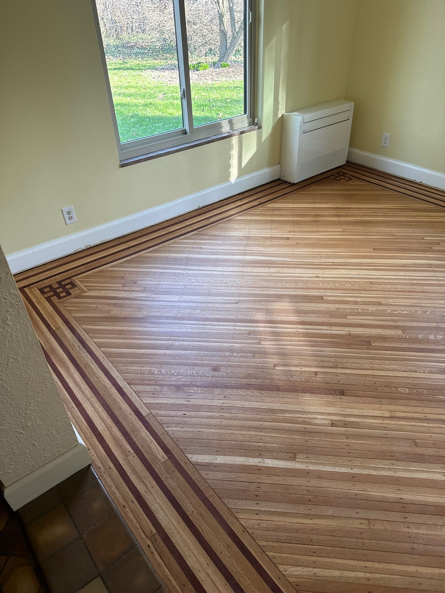 Historic Hardwood floor restoration  by Ann Arbor Hardwoods 