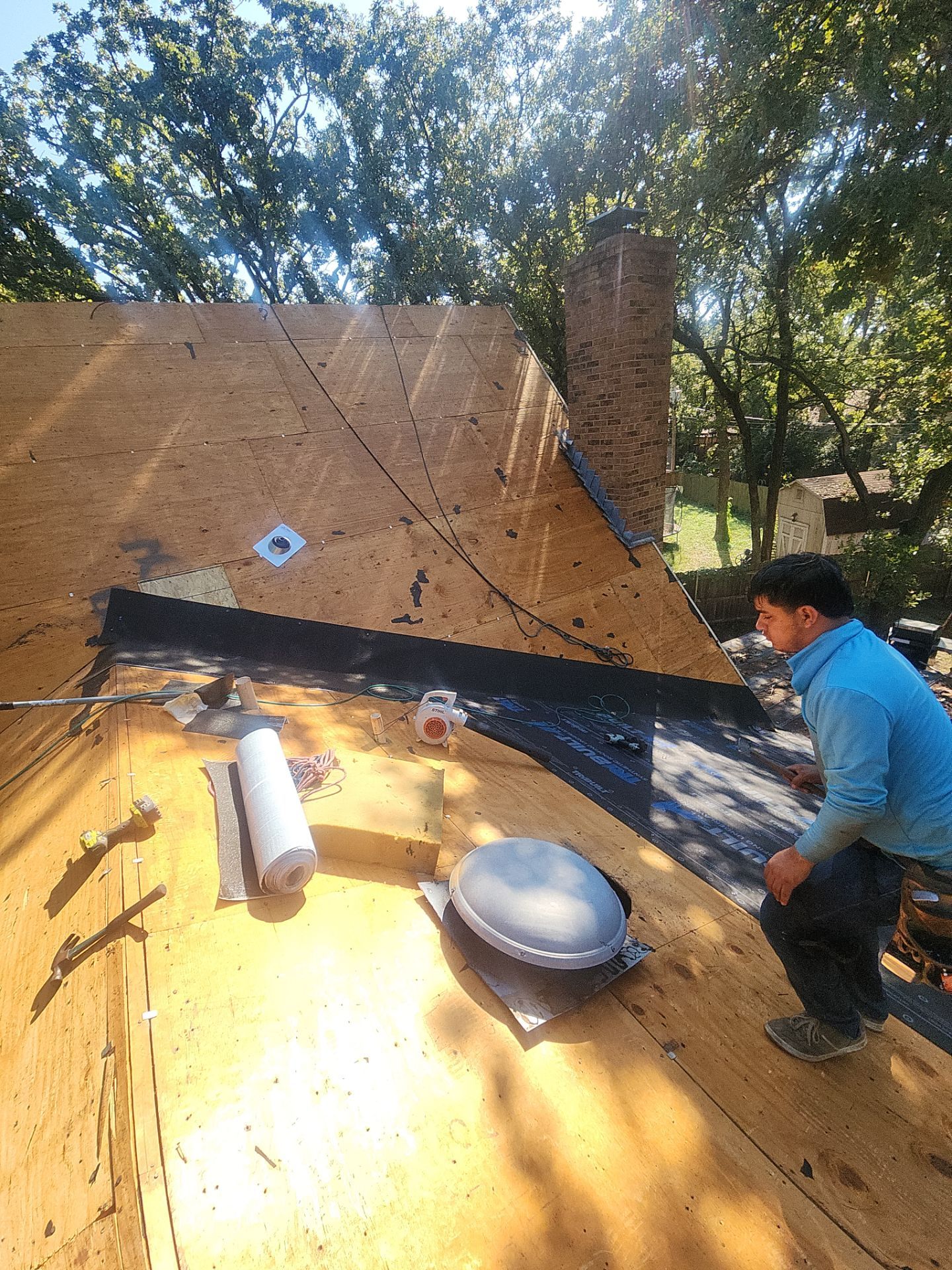 Project in Azle by Lonestar Roofing and Restoration LLC.