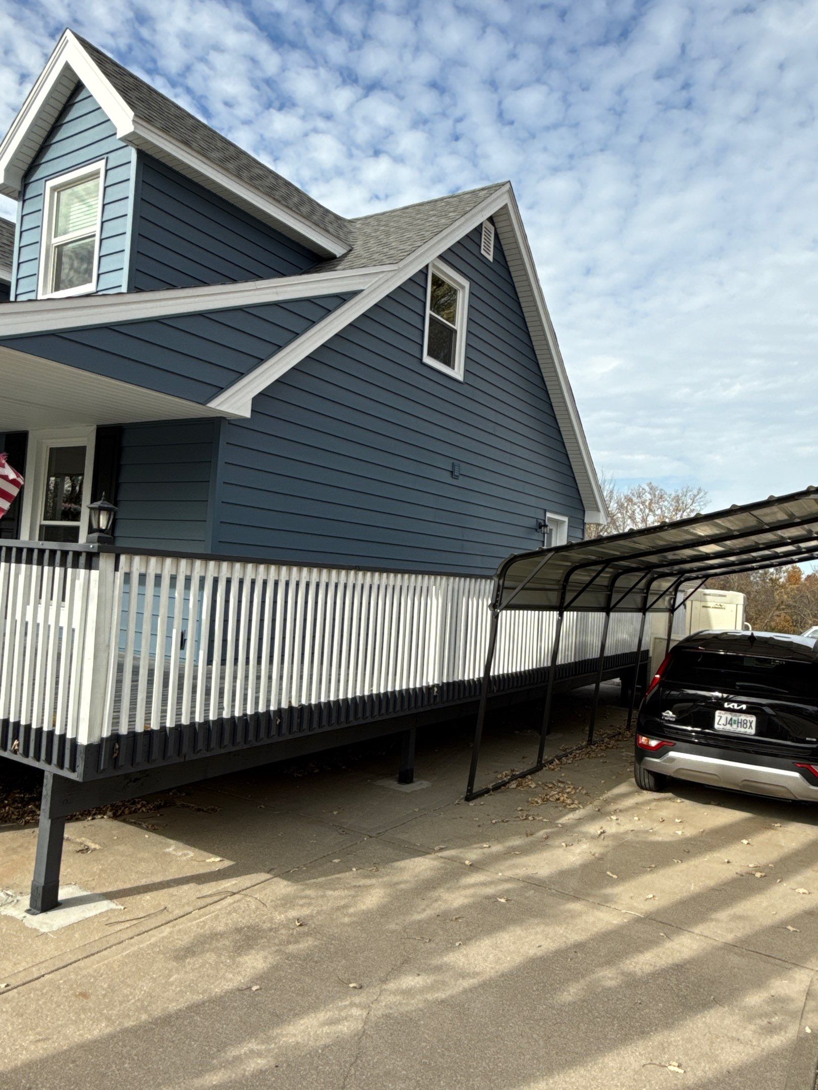 Out with the Old , in with the Blue  by EEC  Windows, Siding & Roofing 