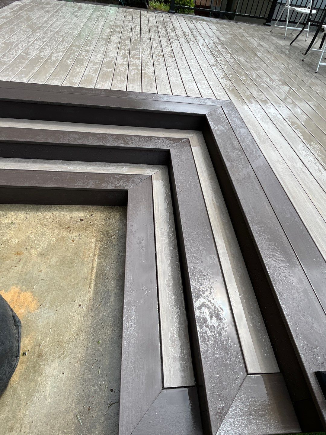 Back Deck in Seattle by Alki deck builders 