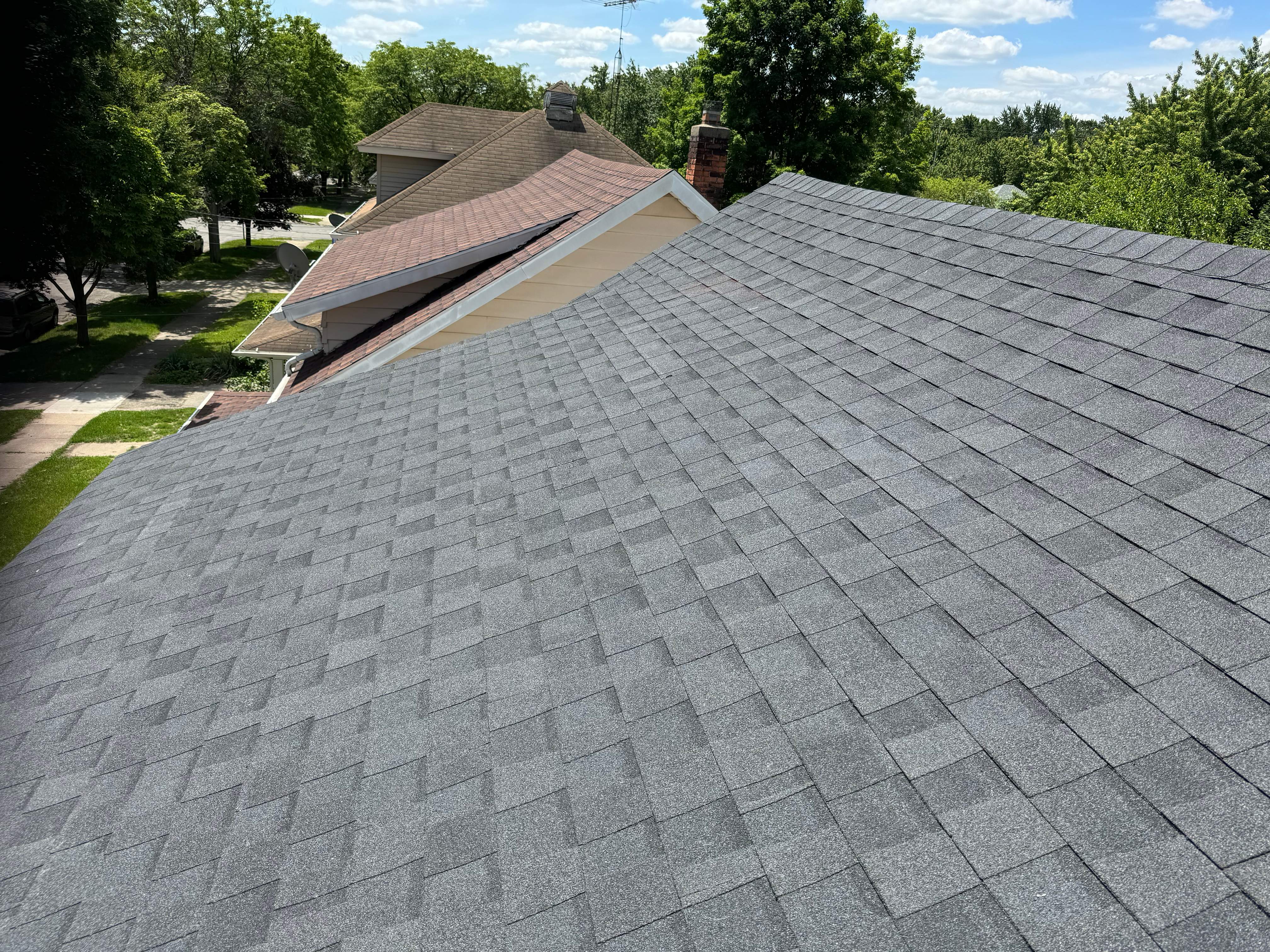 Residential Roofing Installation using Certainteed by GRACCO