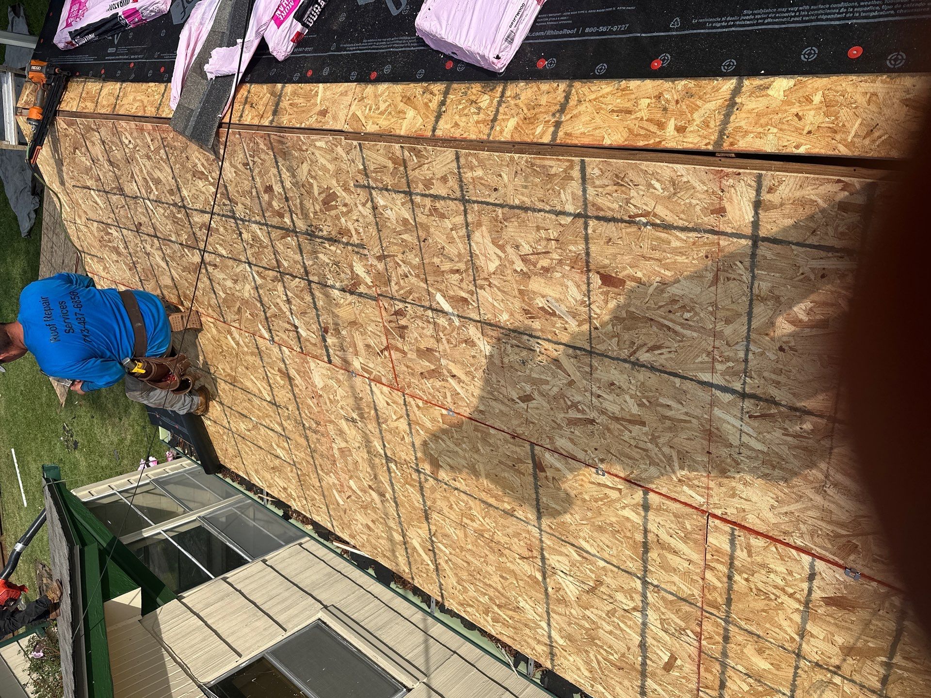 Residential Roofing Installation using Owen's Corning Duration (Lifetime) Shingles by Roof Repair Company