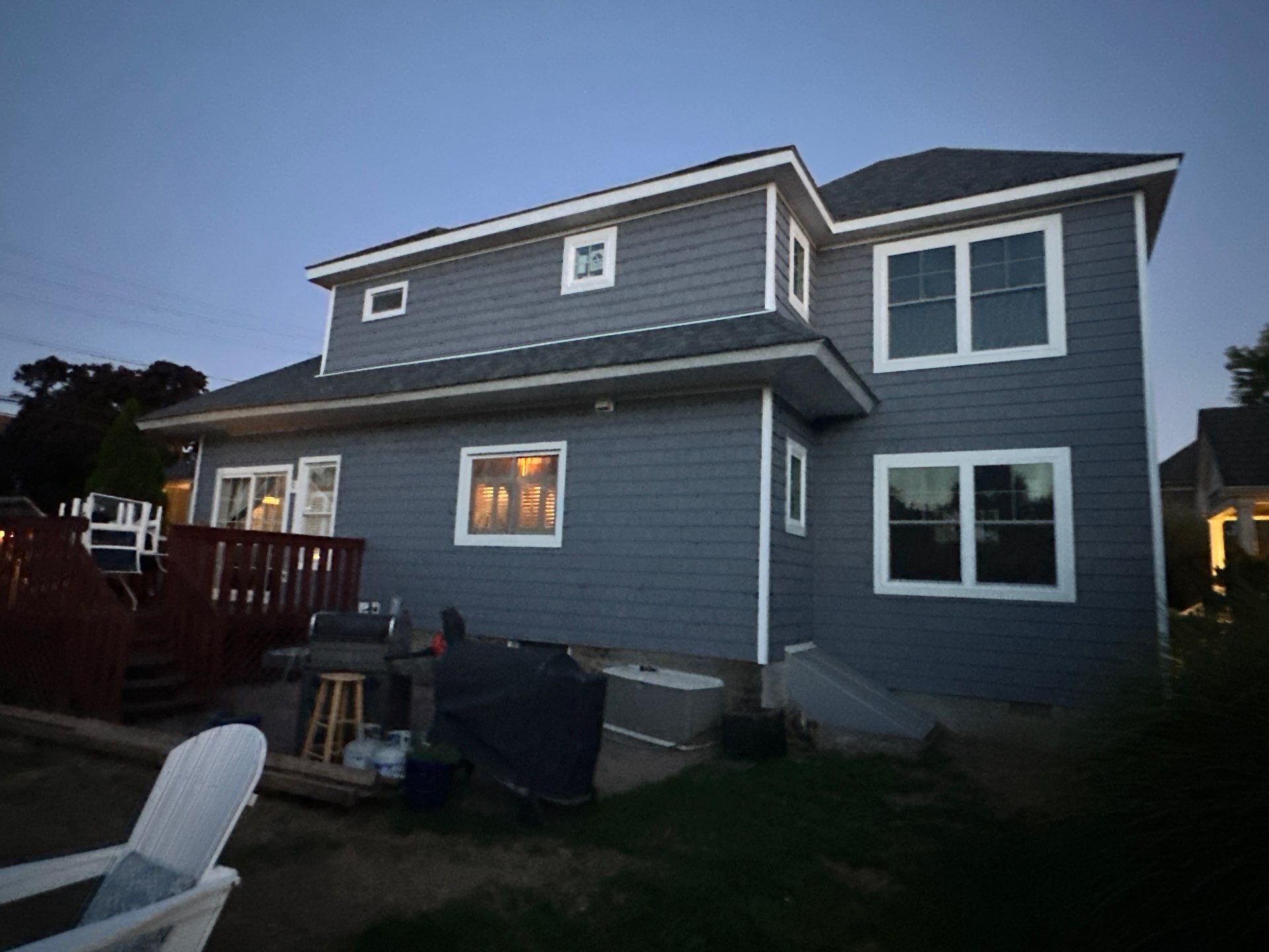 Residential Roofing Installation using Owens Corning TruDefinition Duration - Estate Gray & Flagstone Cedar Impressions by A Plus Exterior