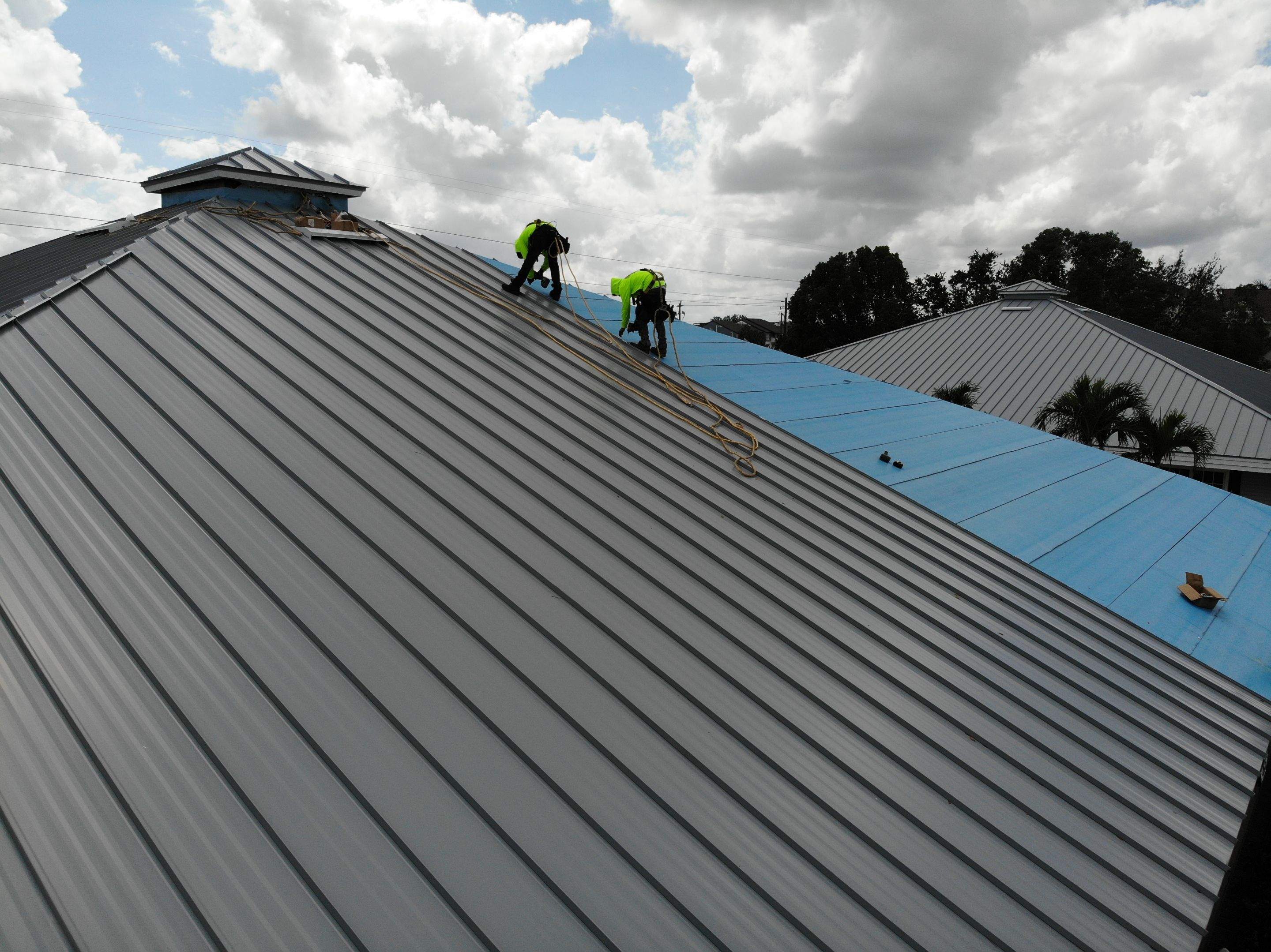 Commercial Standing Seam Metal Replacement in Fort Myers, FL by International Roofing