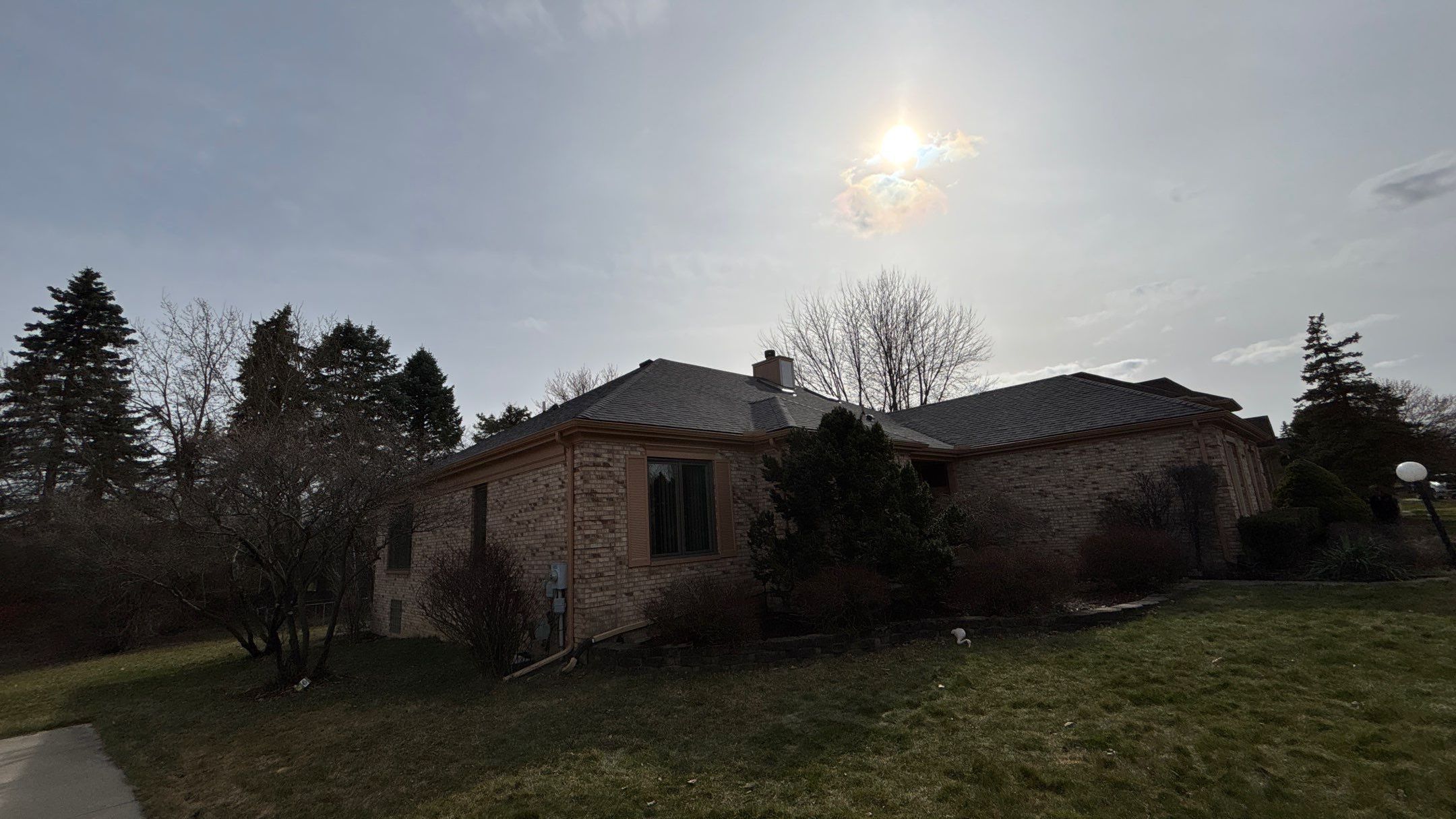 Roof Replacement using Owens Corning Midnight Plum by 180 Contractors