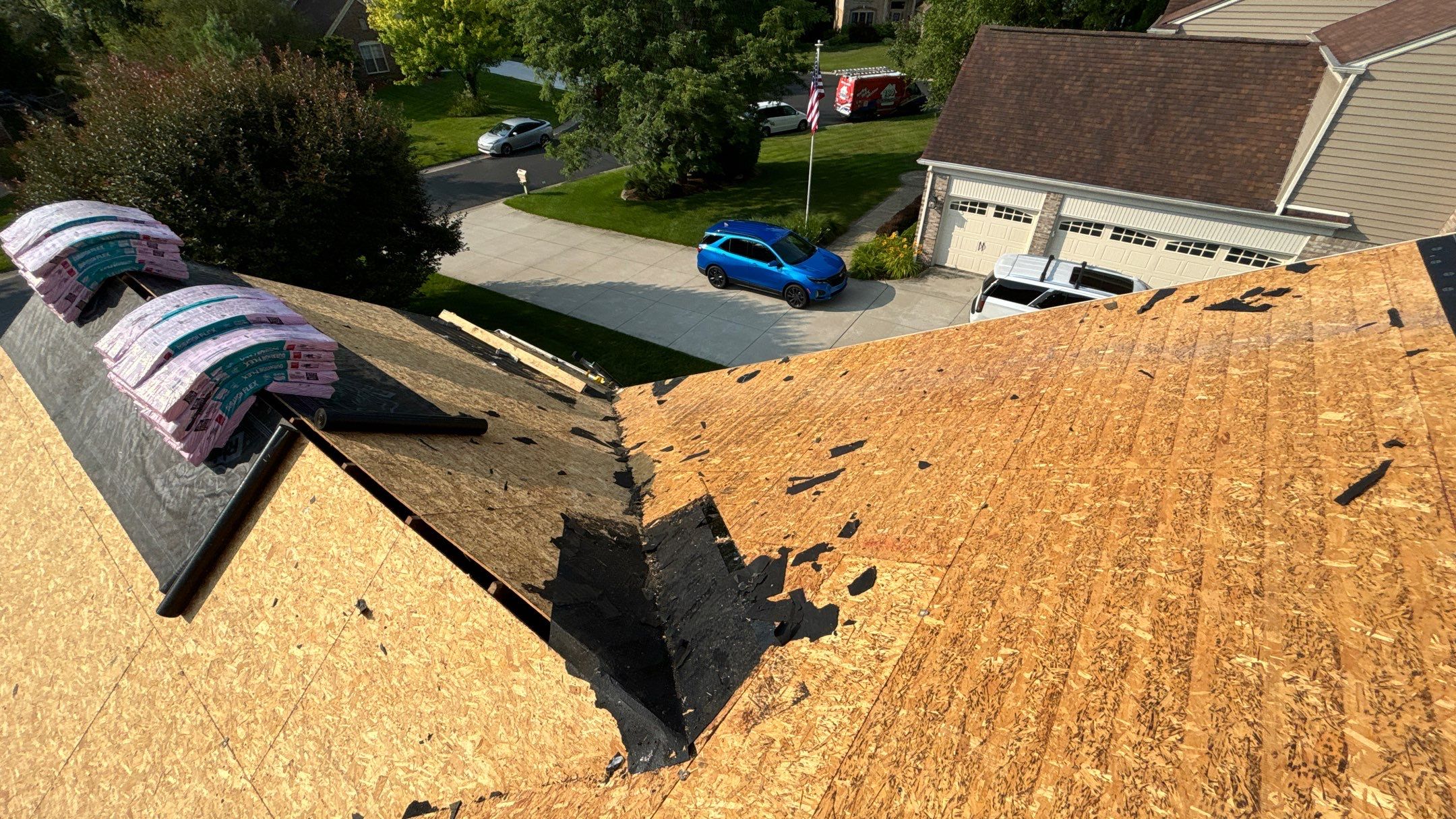 Roof Replacement using Owens Corning Duration by 180 Contractors
