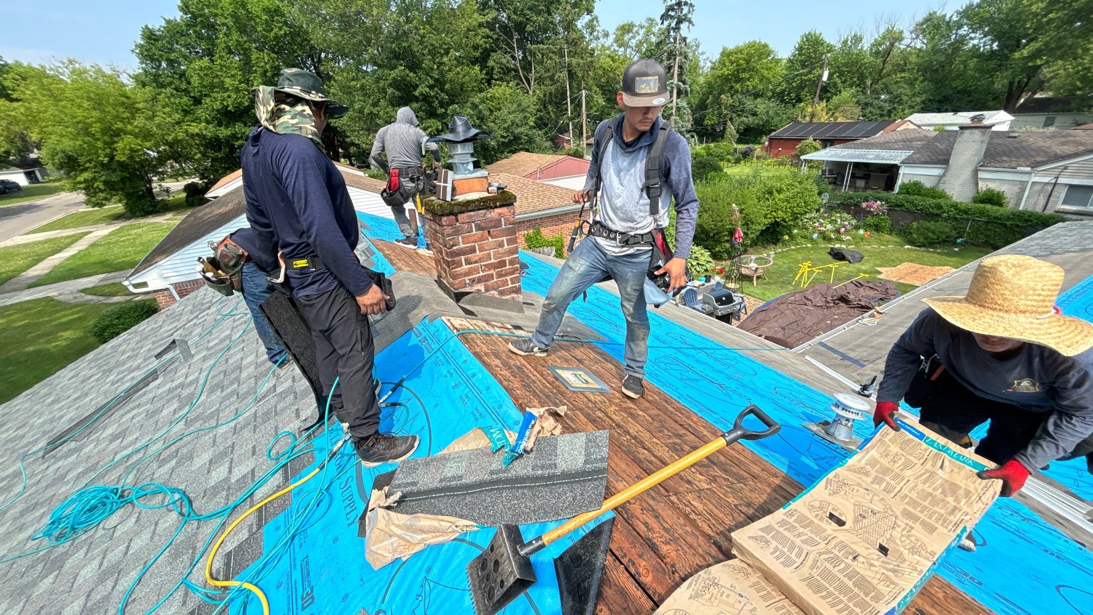 Roof Replacement using CertainTeed Landmark by 180 Contractors