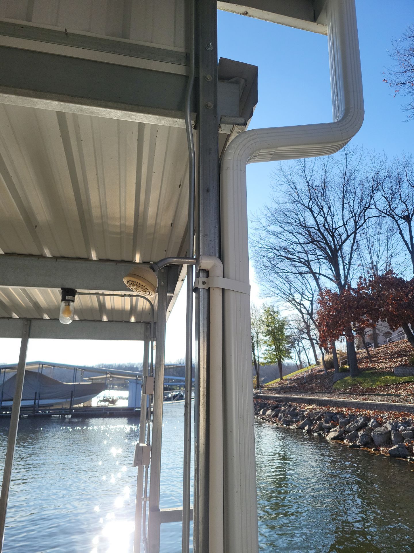 Gutter Installation - 5" Seemless Aluminum Gutters - Color White  by Titan Commercial & Residential Roofing 