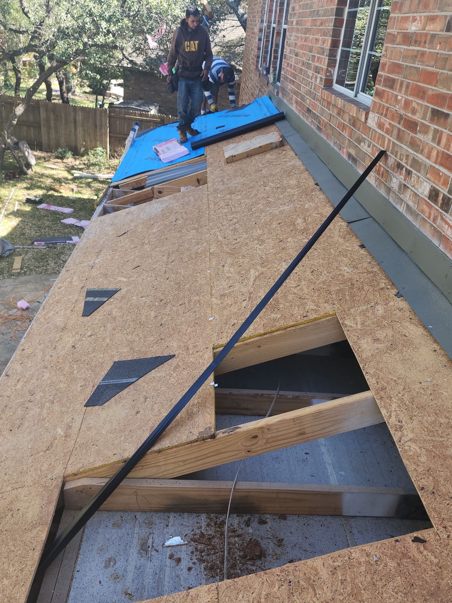 Project in Circle C Austin, TX by REPS Austin Area Roofer