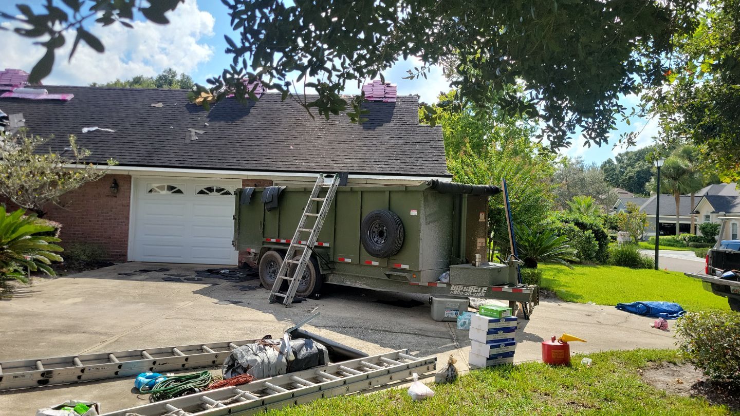Residential Roofing Installation using Owens Corning TruDefinition Duration Shingles by Galaxy Builders, Inc.