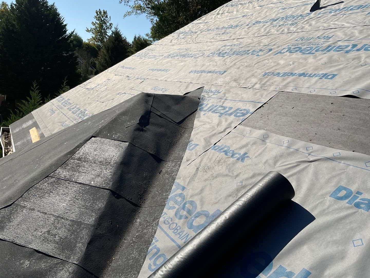 Residential Roofing Installation by Alpha Design Services