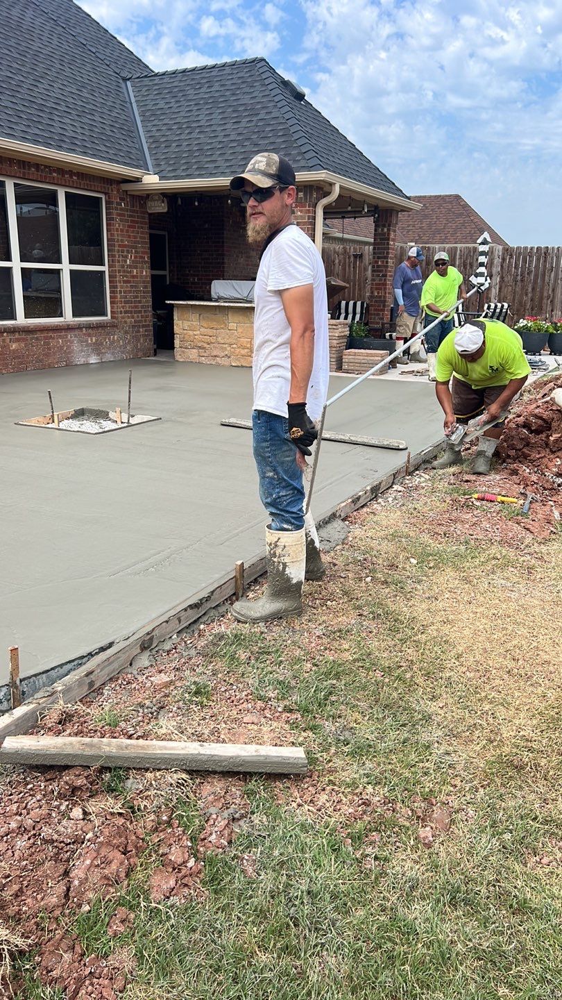 Concrete and Drainage using Concrete by Clays Services Inc