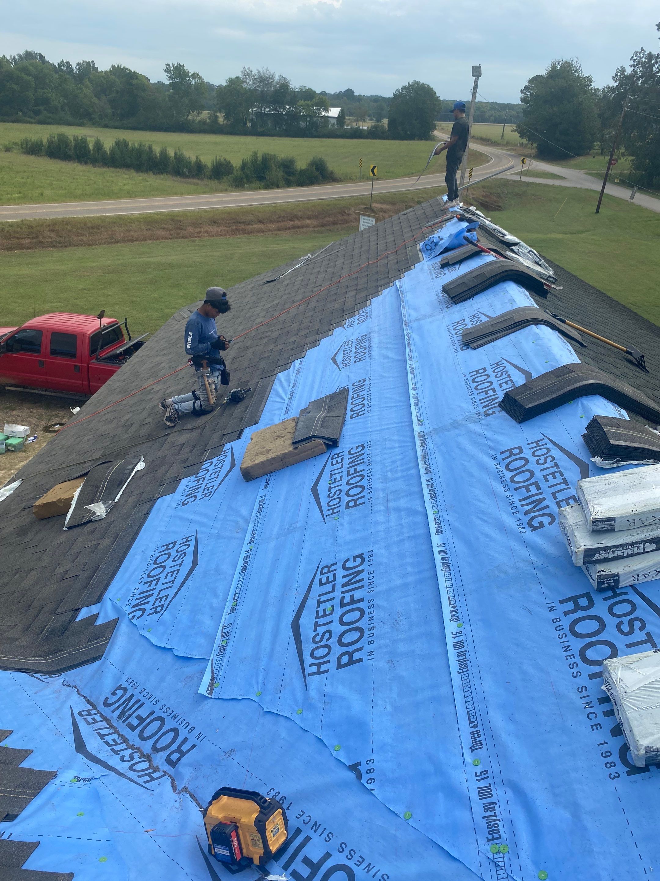 Residential Shingle Reroof using Malarkey Vista by Hostetler Roofing