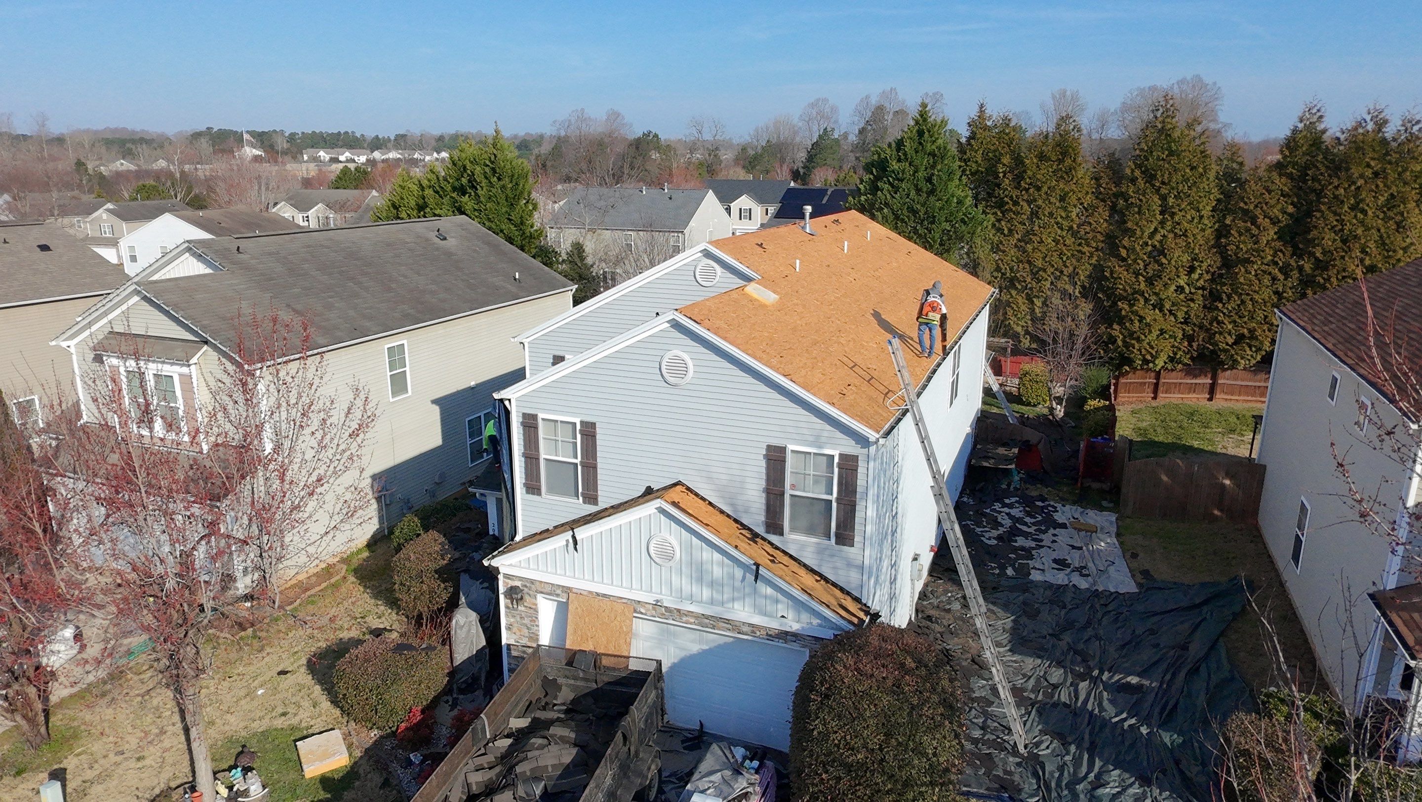 Roof Replacement – Mebane, NC by Carolina Professional Roofing, Inc