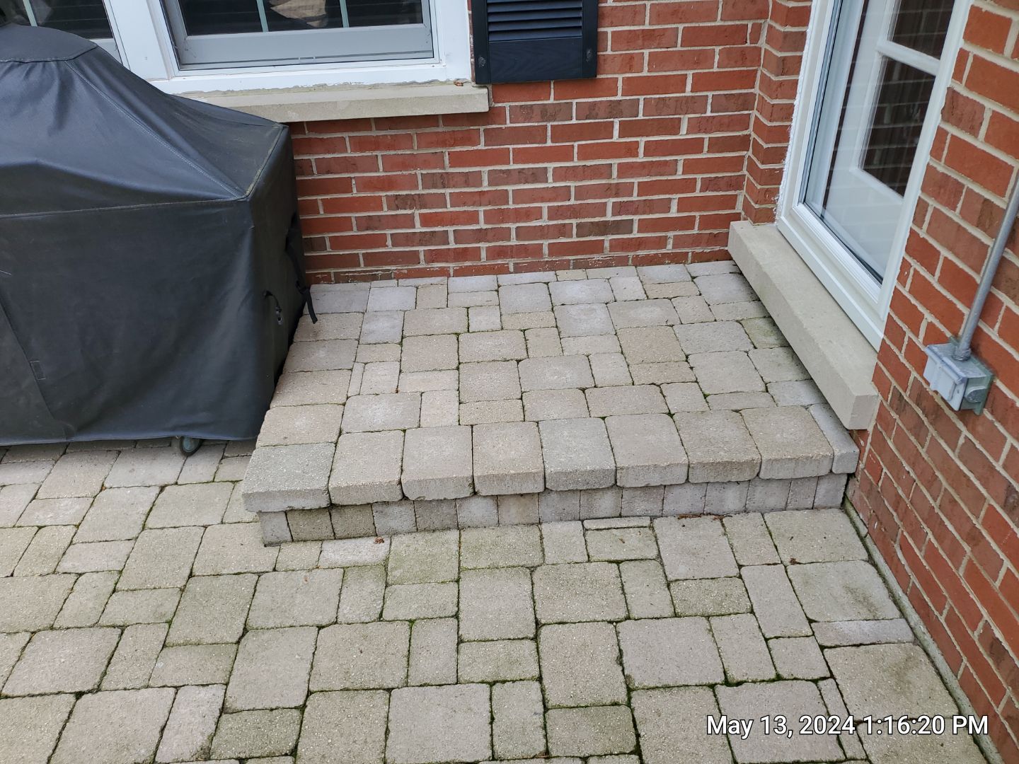 Brick paver clean, sand and seal.  using Surebond SB-1300 by Northern Power Washing LLC.