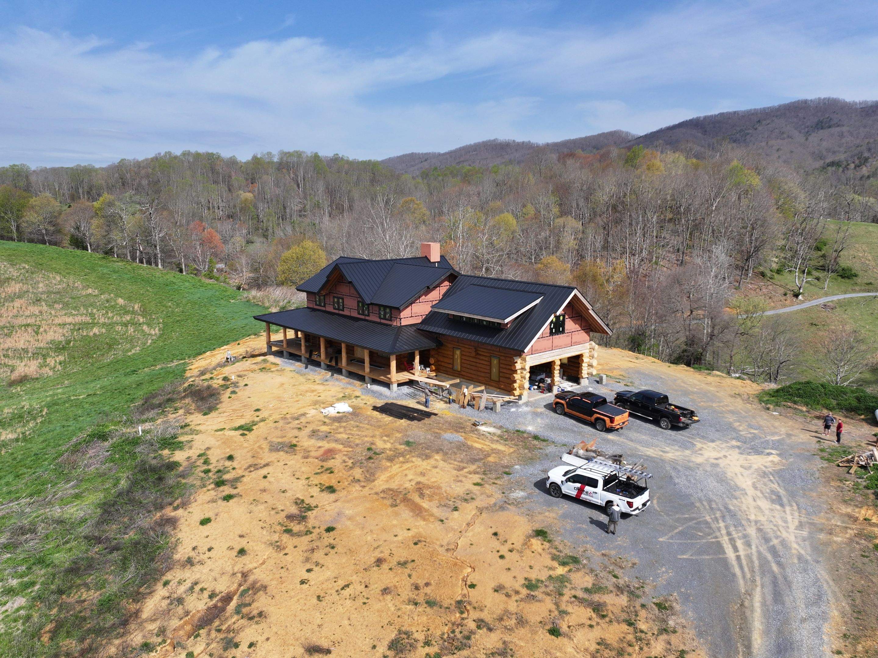 Black Frost Standing Seam by Omnia Roofing